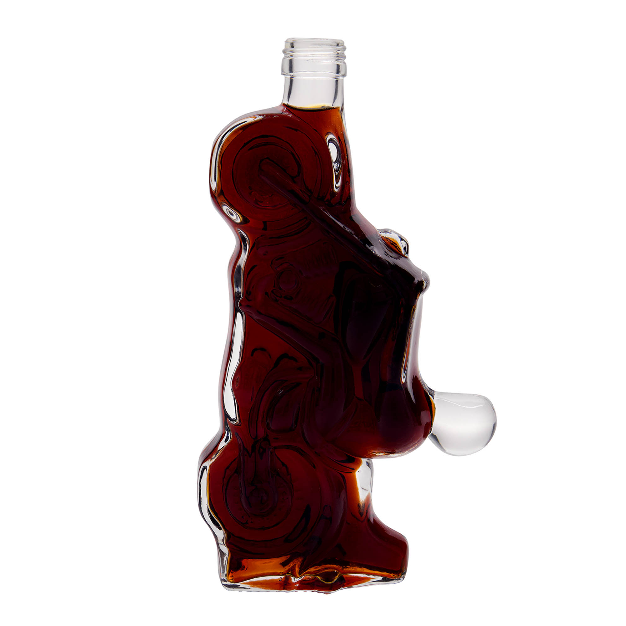 Bouteille en verre 350 ml « Moto », ouverture : PP 28