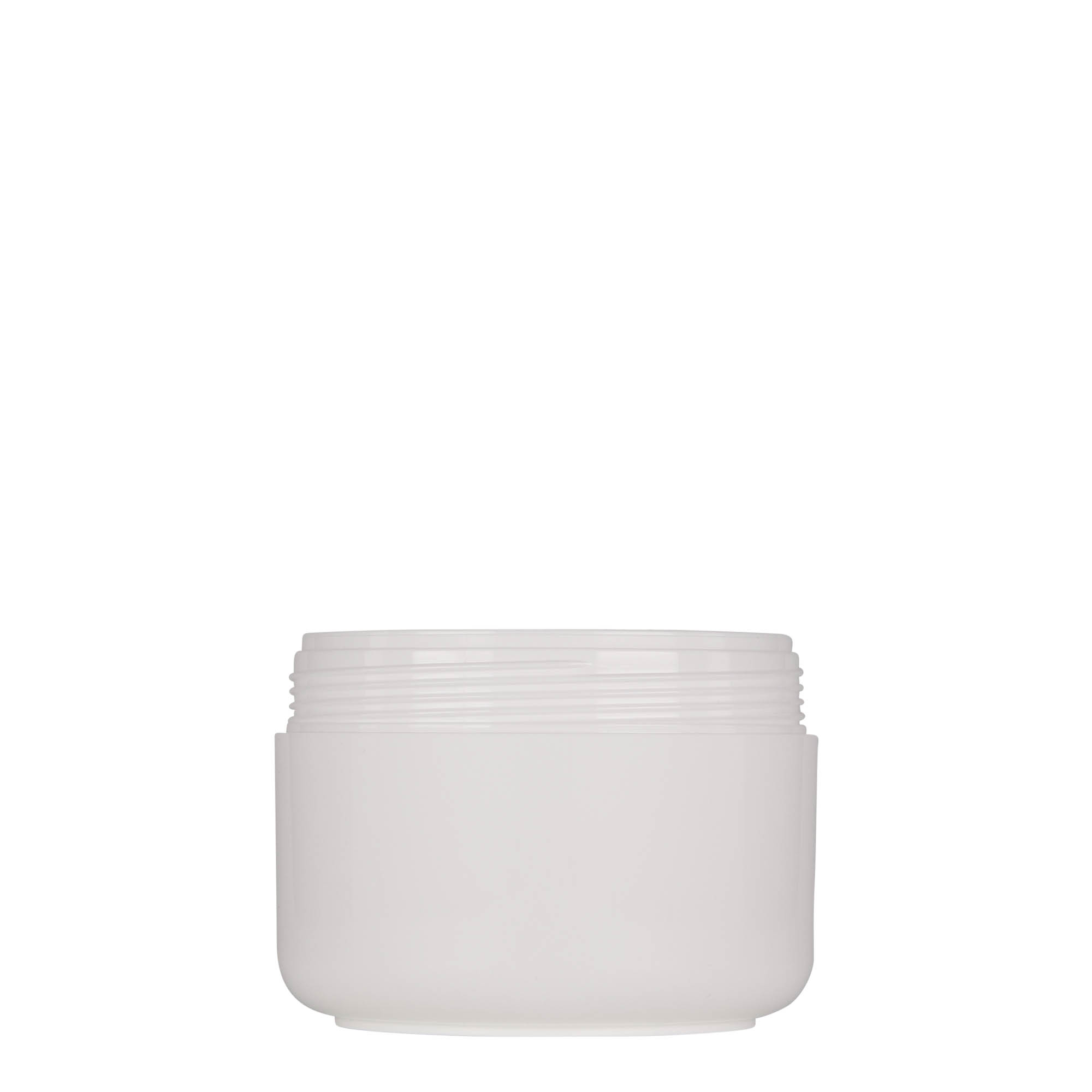 200 ml boîte en plastique 'Bianca', PP, blanc, ouverture : bouchon à vis