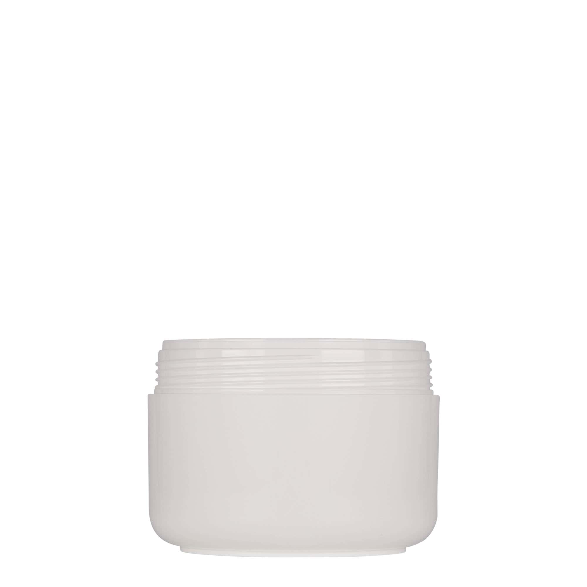 200 ml boîte en plastique 'Bianca', PP, blanc, ouverture : bouchon à vis