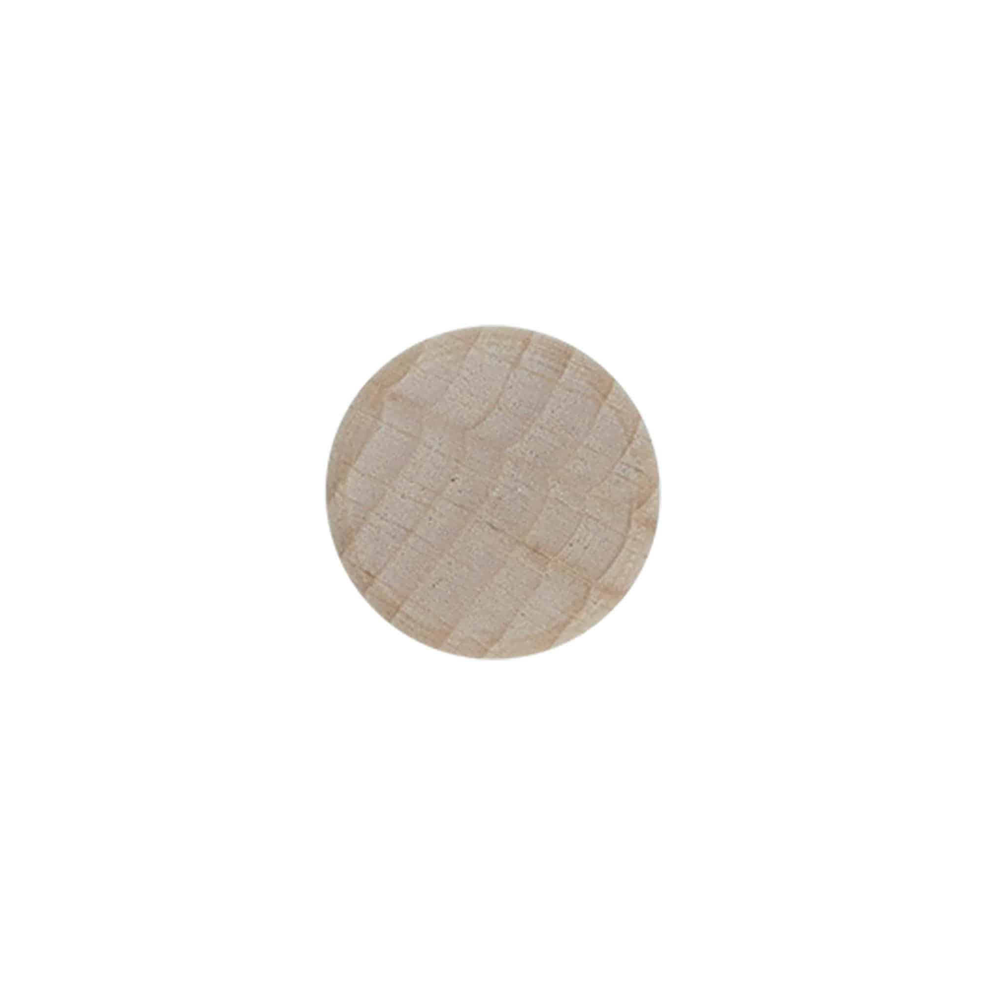 Bouchon à poignée 19 mm, bois, pour col : liège