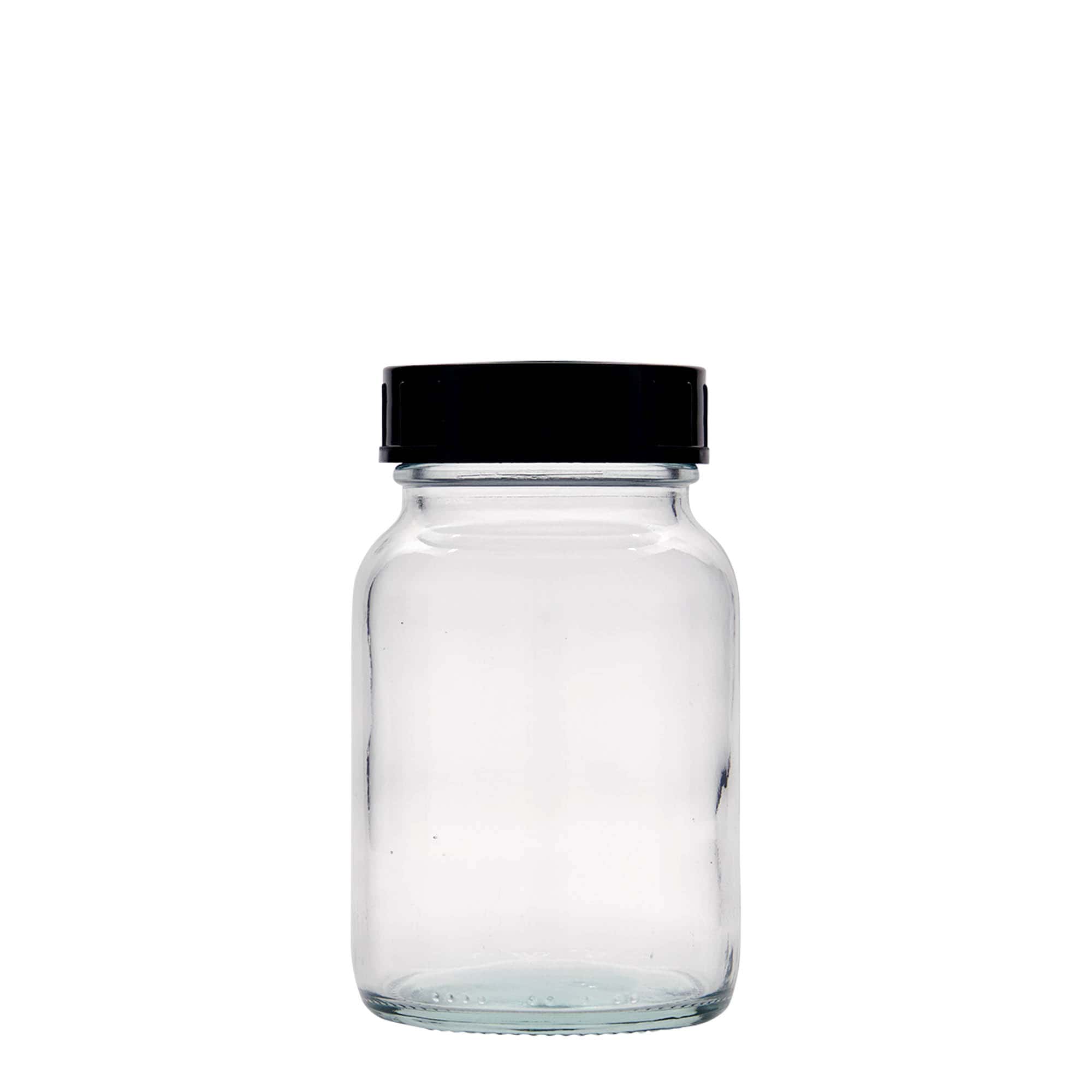 250 ml bocal à large ouverture, embouchure : DIN 55