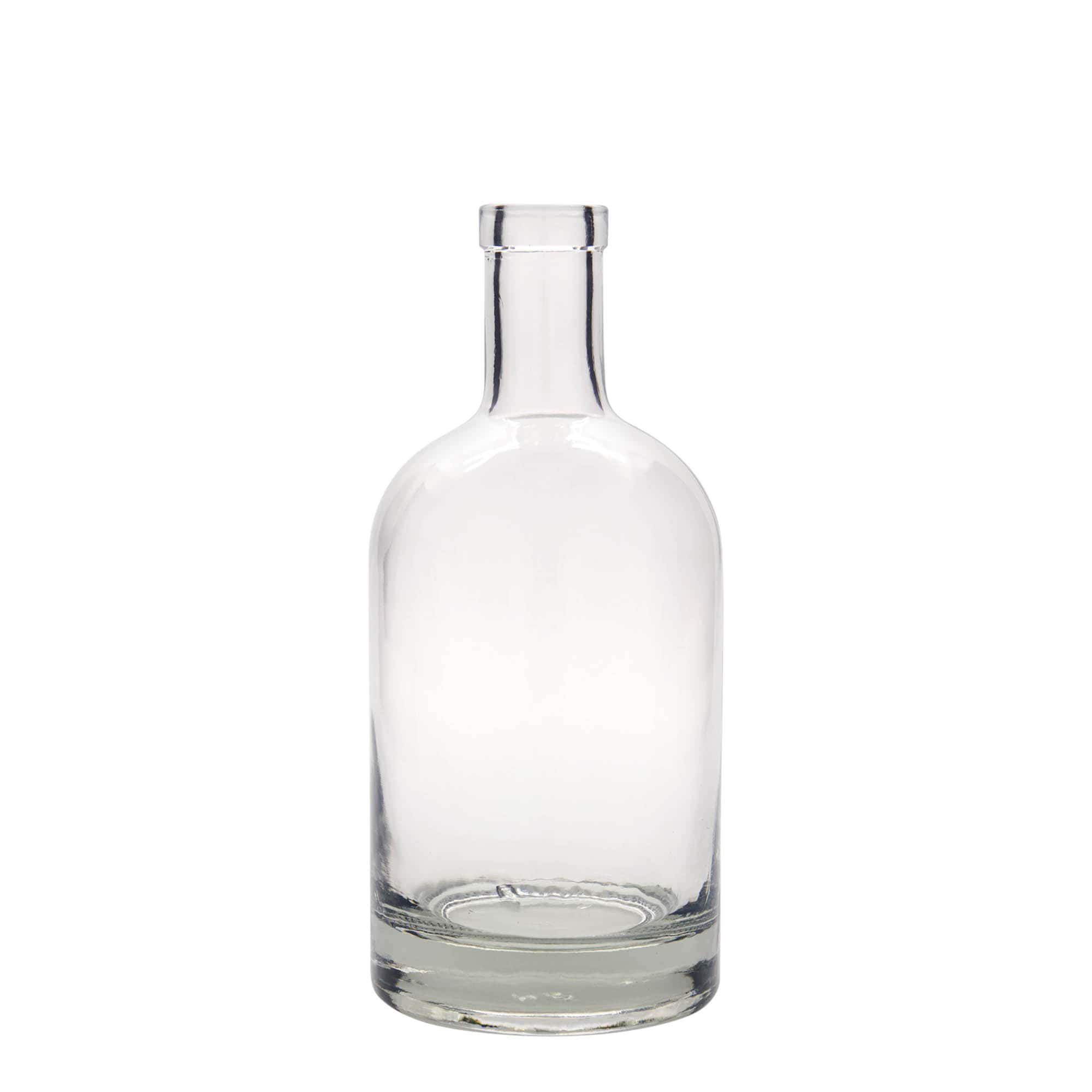 Bouteille en verre 700 ml 'First Class', embouchure : bouchon en liège Bouteille en verre 700 ml 'First Class', embouchure : bouchon en liège