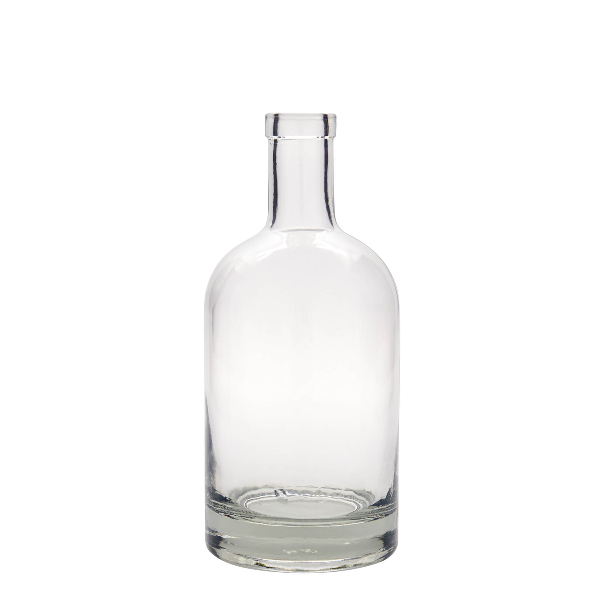 Bouteille en verre 700 ml 'First Class', embouchure : bouchon en liège Bouteille en verre 700 ml 'First Class', embouchure : bouchon en liège