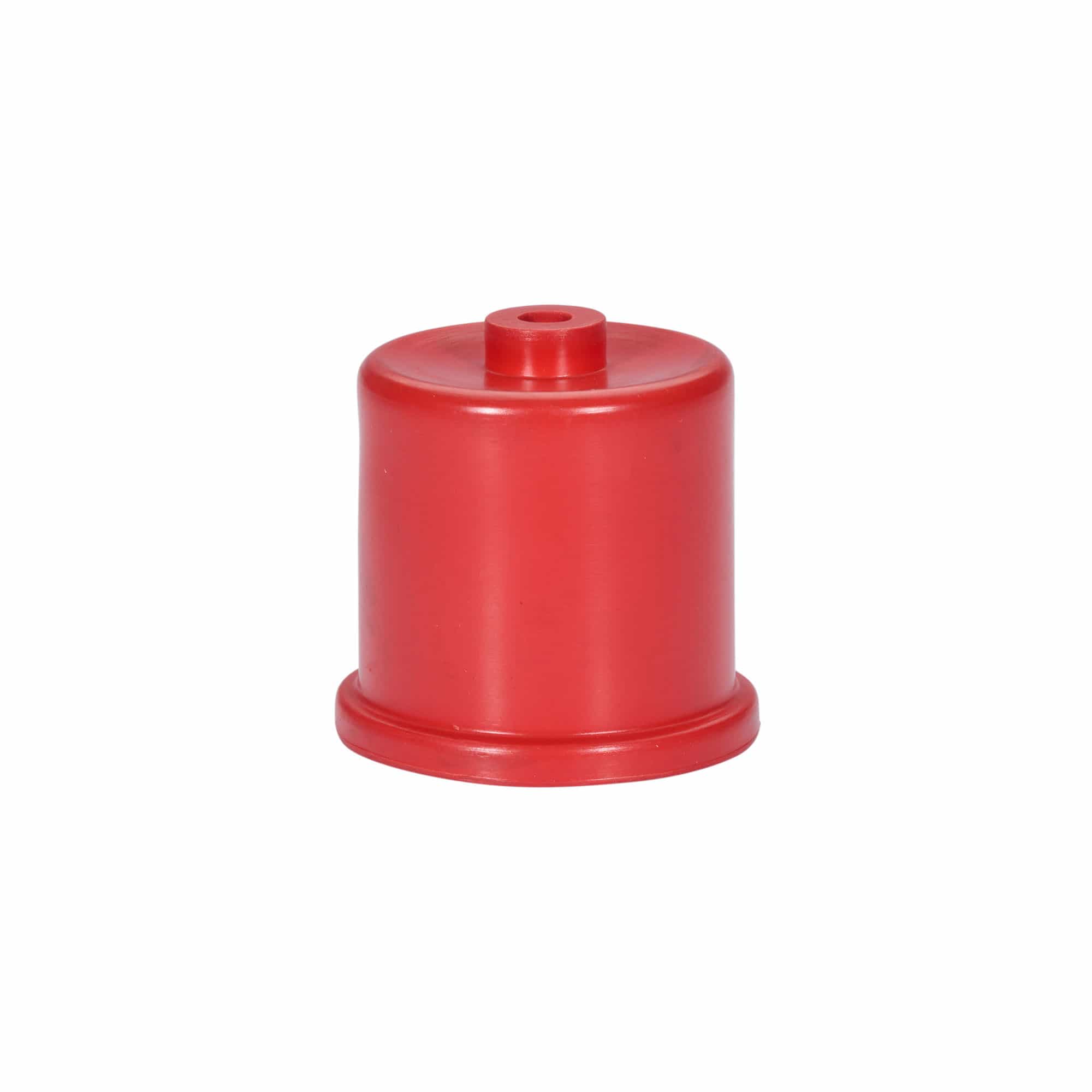 Chapeau de fermentation type 4a, caoutchouc, rouge