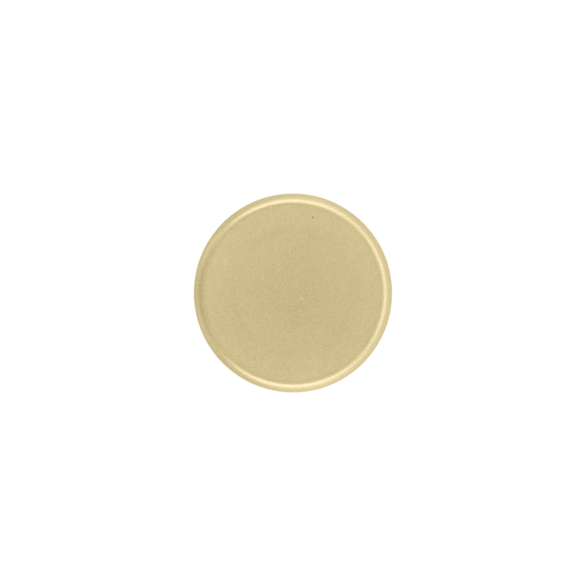 Bouchon à prise 19 mm, plastique, doré, pour embouchure : liège