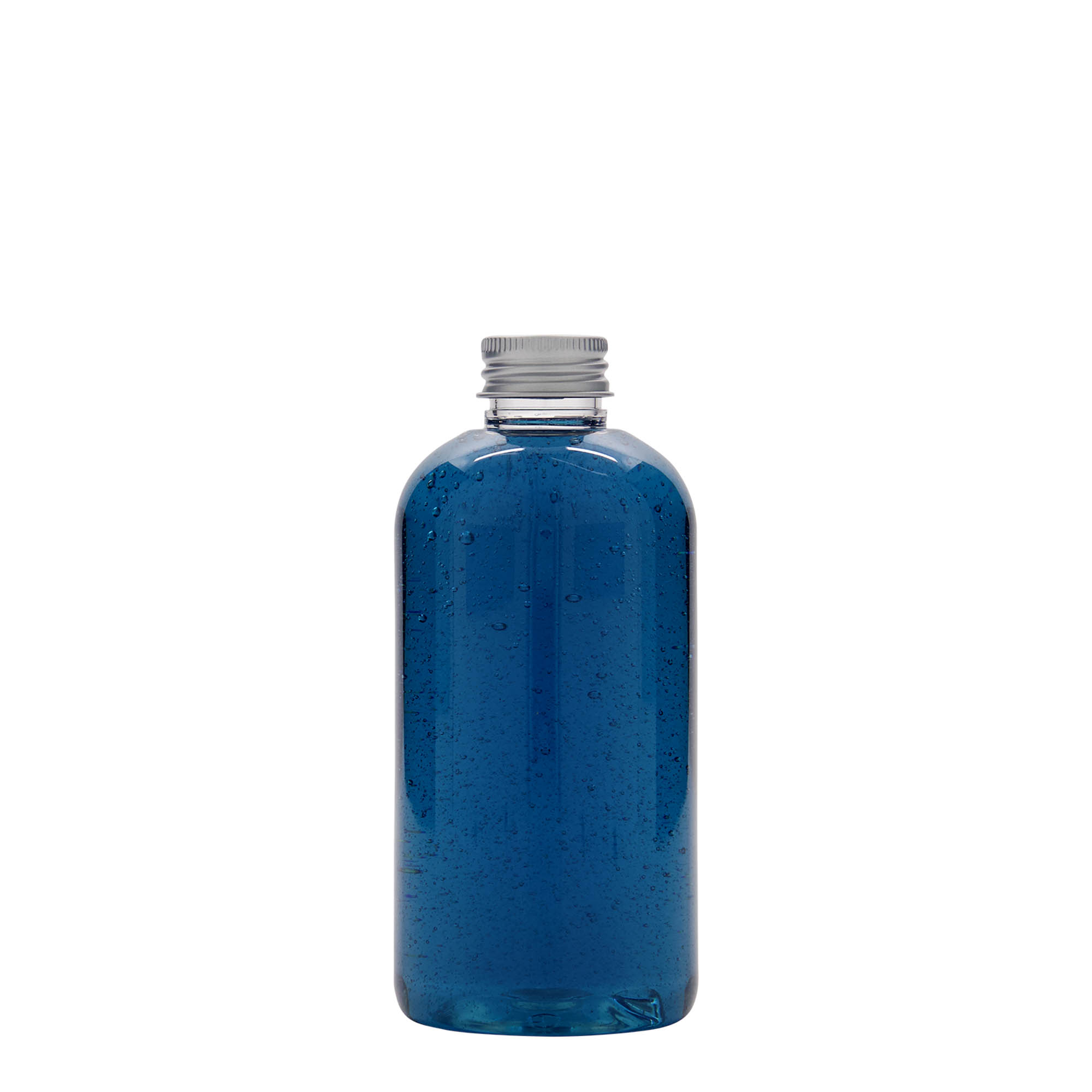 Bouteille PET 250 ml « Boston », plastique, ouverture : 24/410