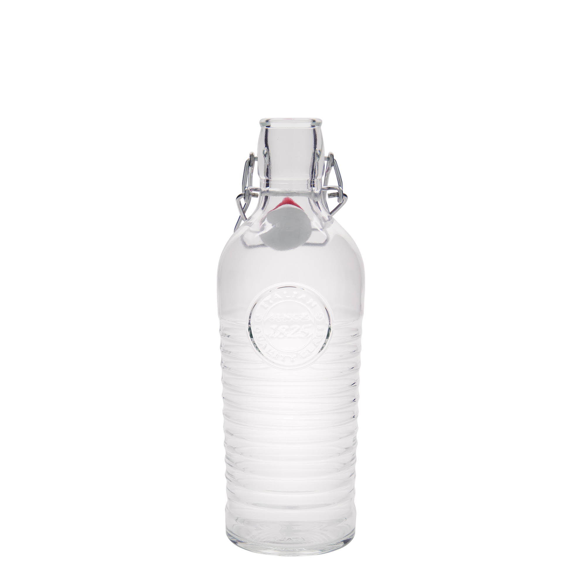 Bouteille en verre de 750 ml 'Officina 1825', ouverture : bouchon à bascule Bouteille en verre de 750 ml 'Officina 1825', ouverture : bouchon à bascule