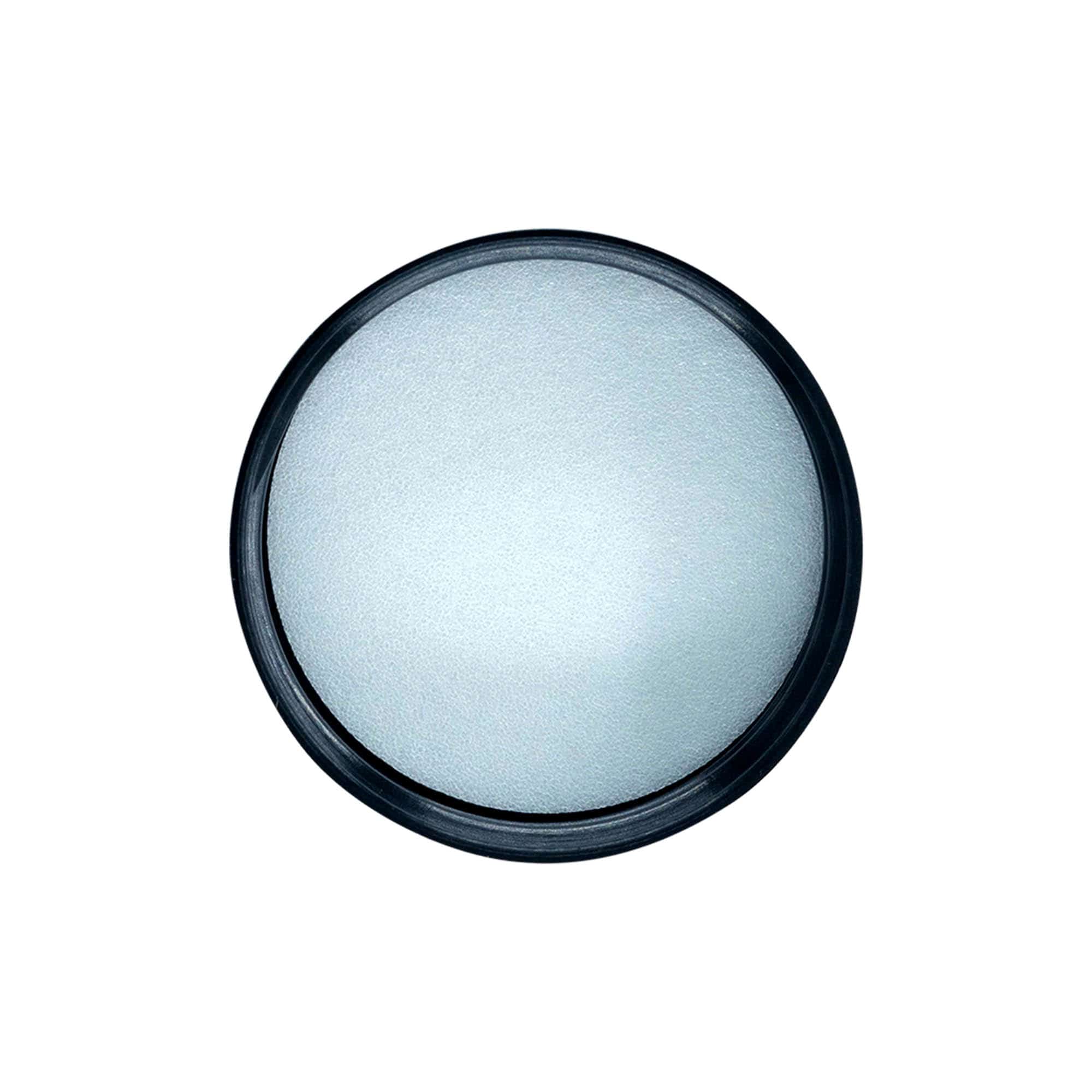 Bougage à vis pour 60 ml 'Brown Line', plastique HPM, noir