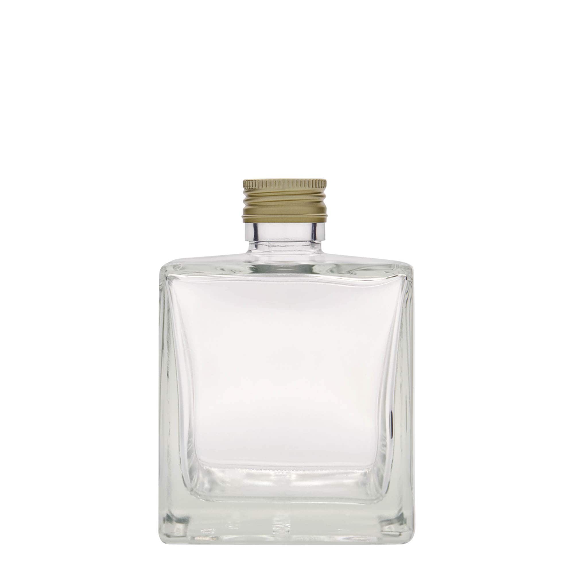 Flacon en verre 500 ml « Cube », carré, ouverture : PP 31,5