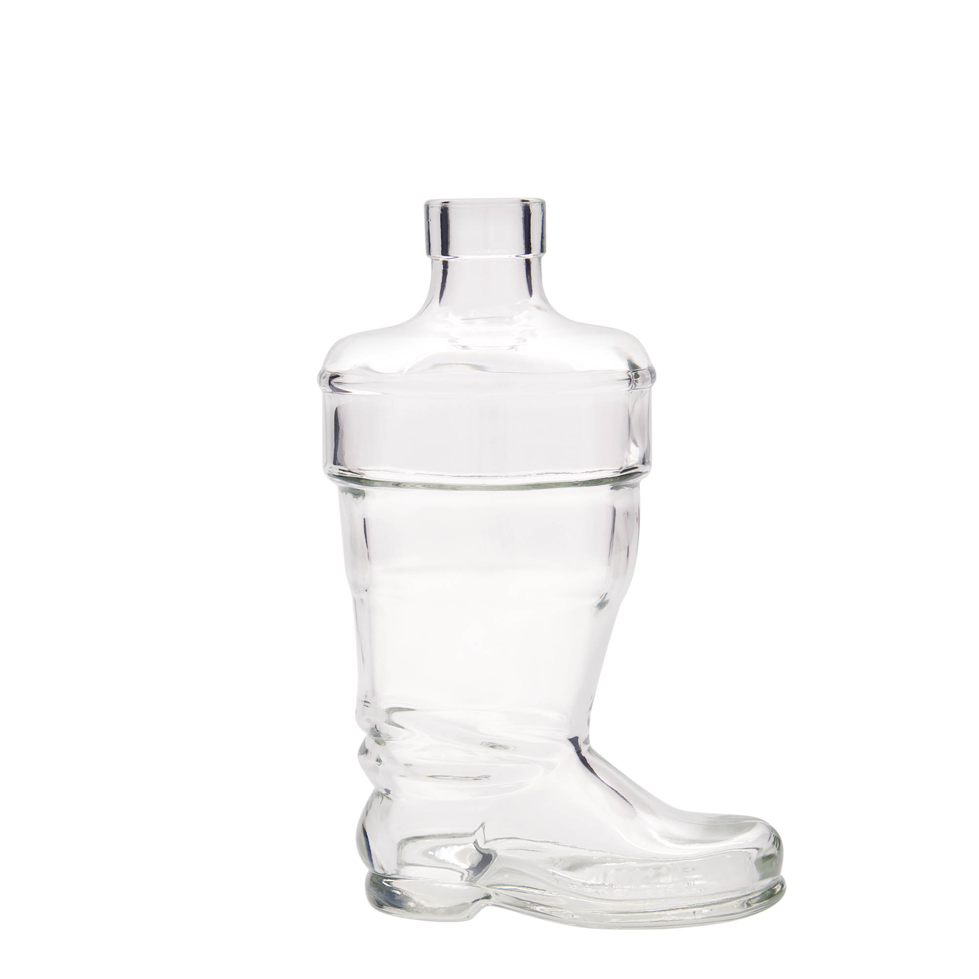 Bouteille en verre 350 ml « Bottine », ouverture : bouchon en liège Bouteille en verre 350 ml « Bottine », ouverture : bouchon en liège