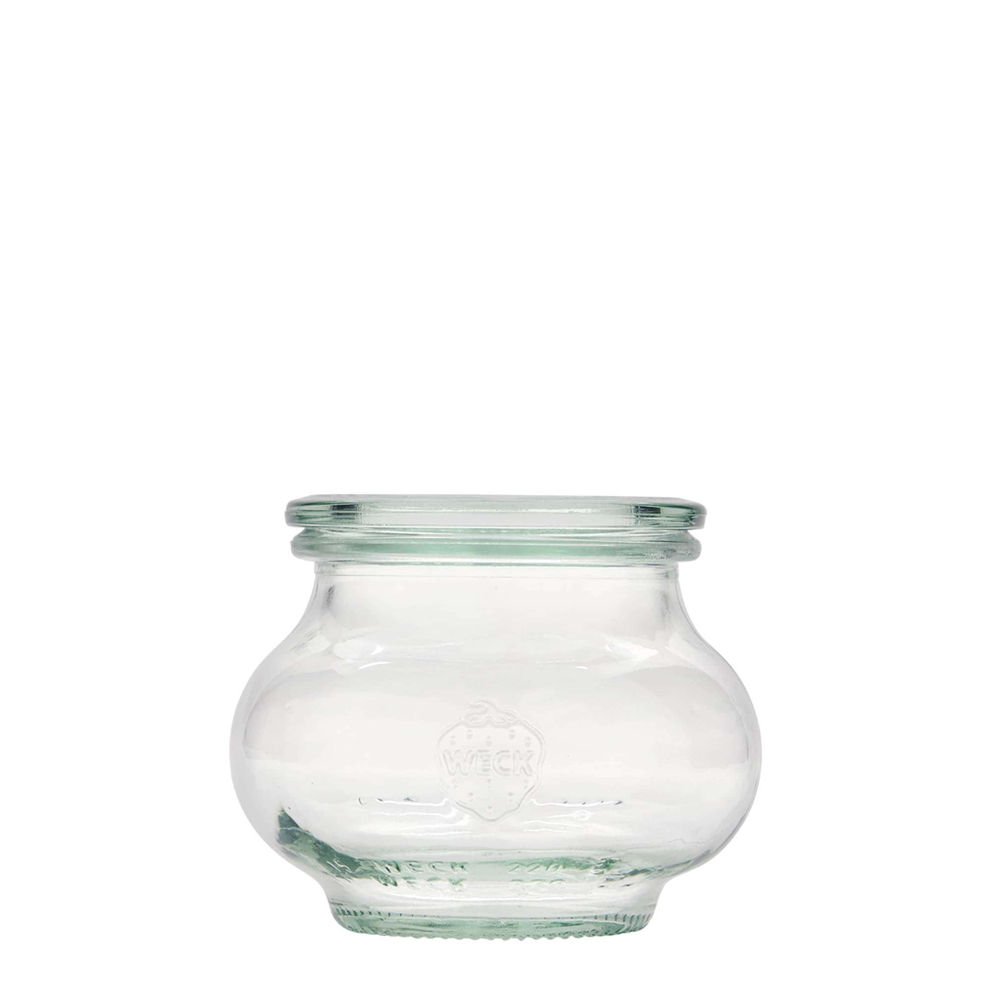 6x 220 ml bocal décoratif WECK avec couvercle en verre RR 60