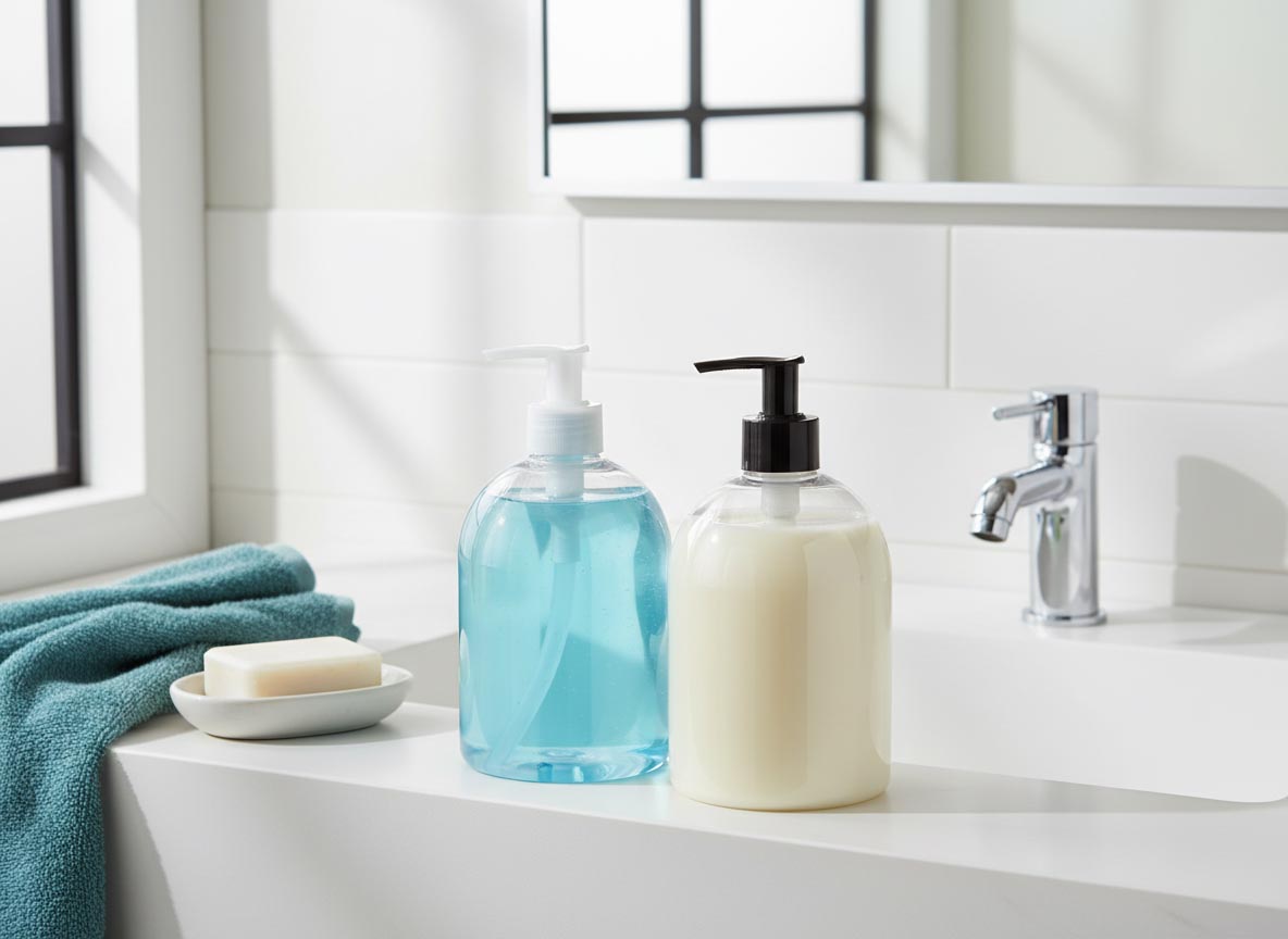 Bouchon à vis avec pompe distributrice, plastique PP, noir, pour ouverture : 24/410