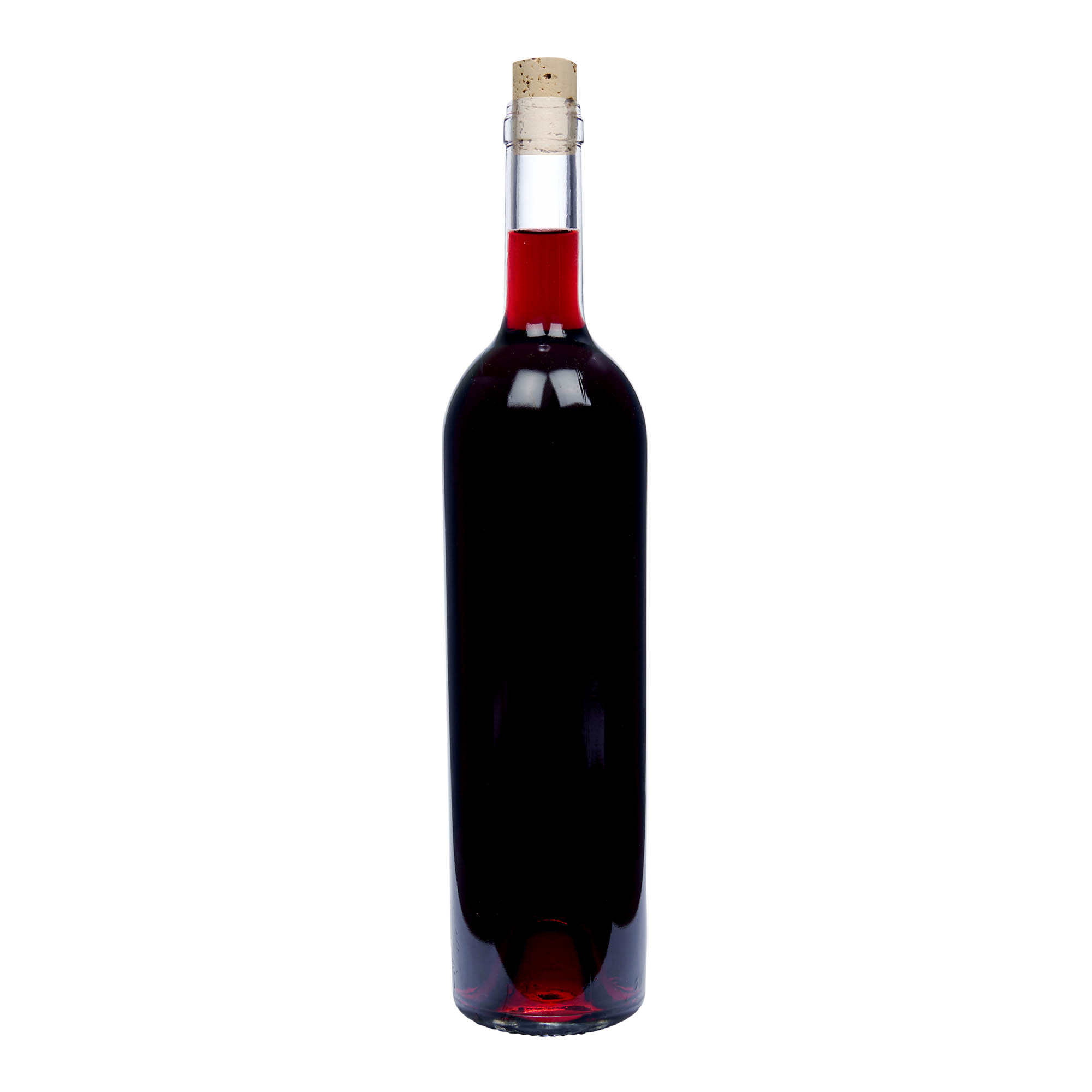 Bouteille de vin 750 ml 'Liberty', goulot : liège Bouteille de vin 750 ml 'Liberty', goulot : liège