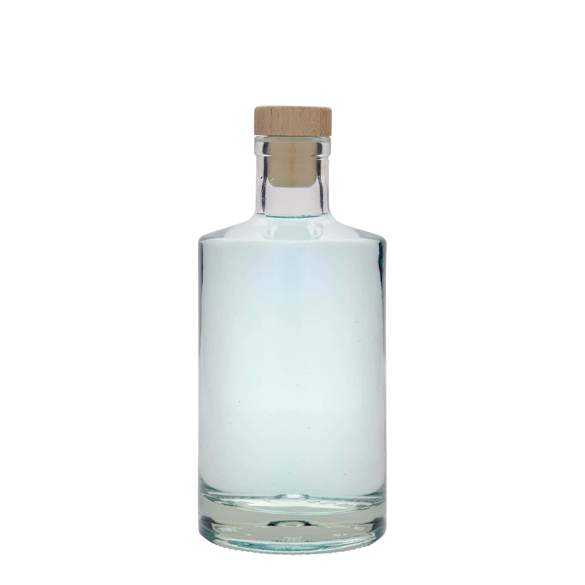 Bouteille en verre 500 ml 'Caroline', ouverture : bouchon en liège