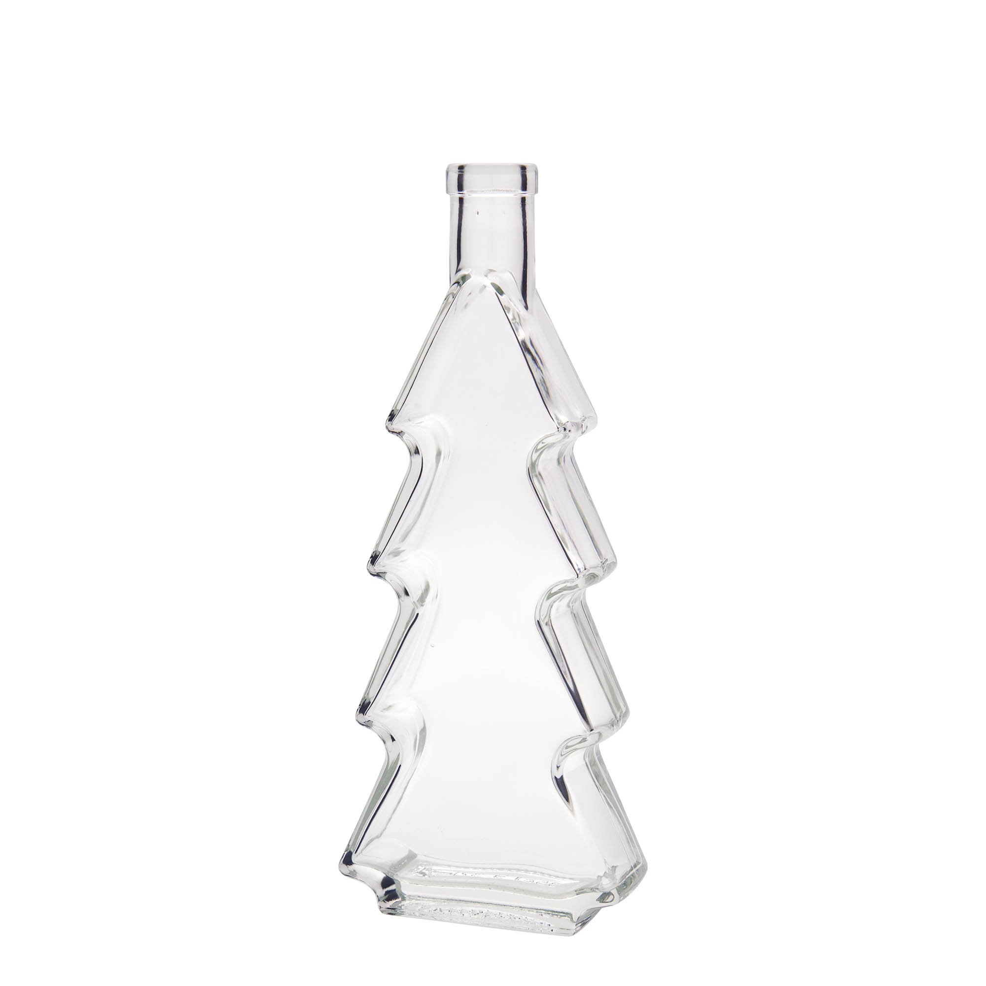 Bouteille en verre 350 ml 'Sapin', ouverture : bouchon en liège