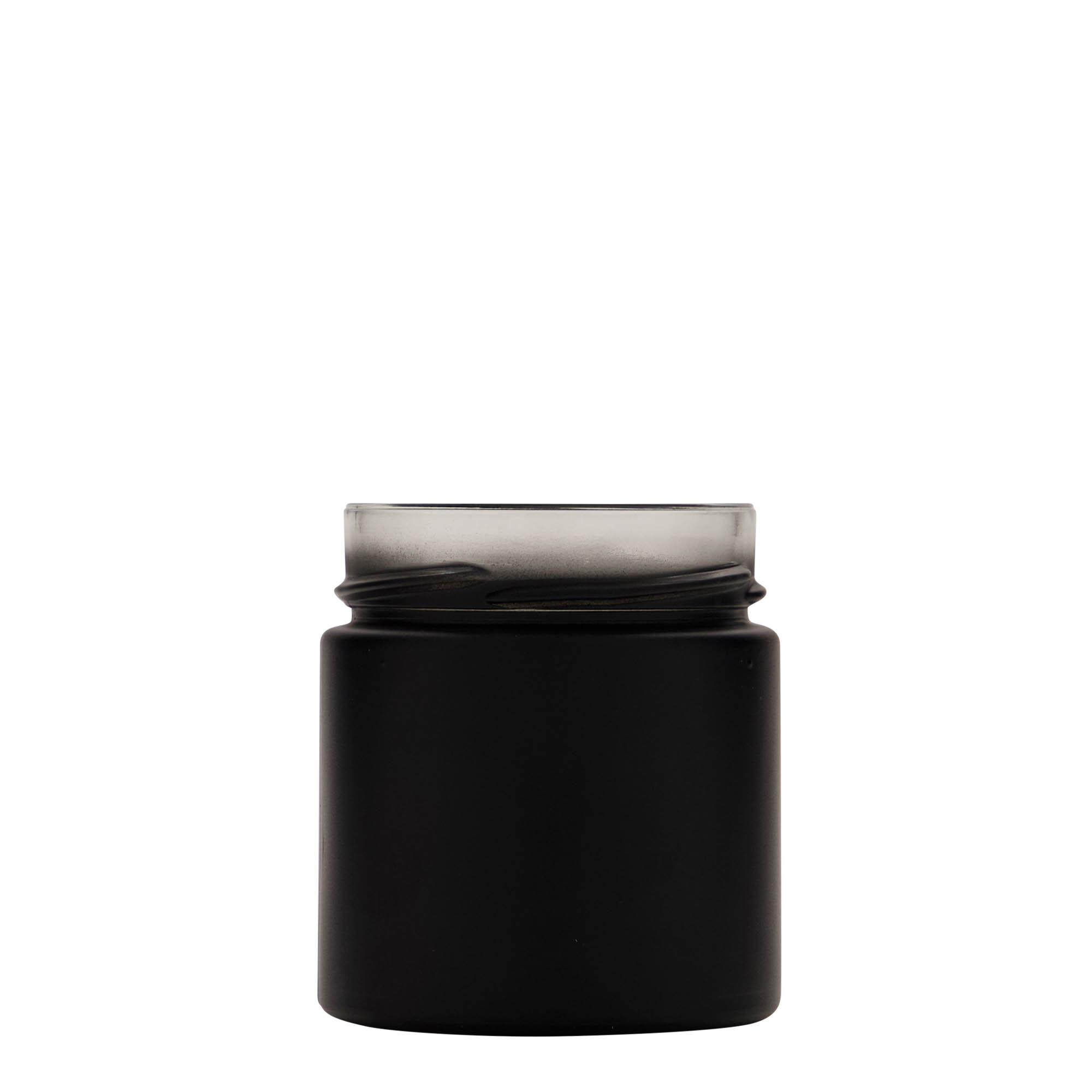 Verre rond 220 ml 'Aurora', noir, ouverture : Deep-Twist-Off (DTO 66) Verre rond 220 ml 'Aurora', noir, ouverture : Deep-Twist-Off (DTO 66)