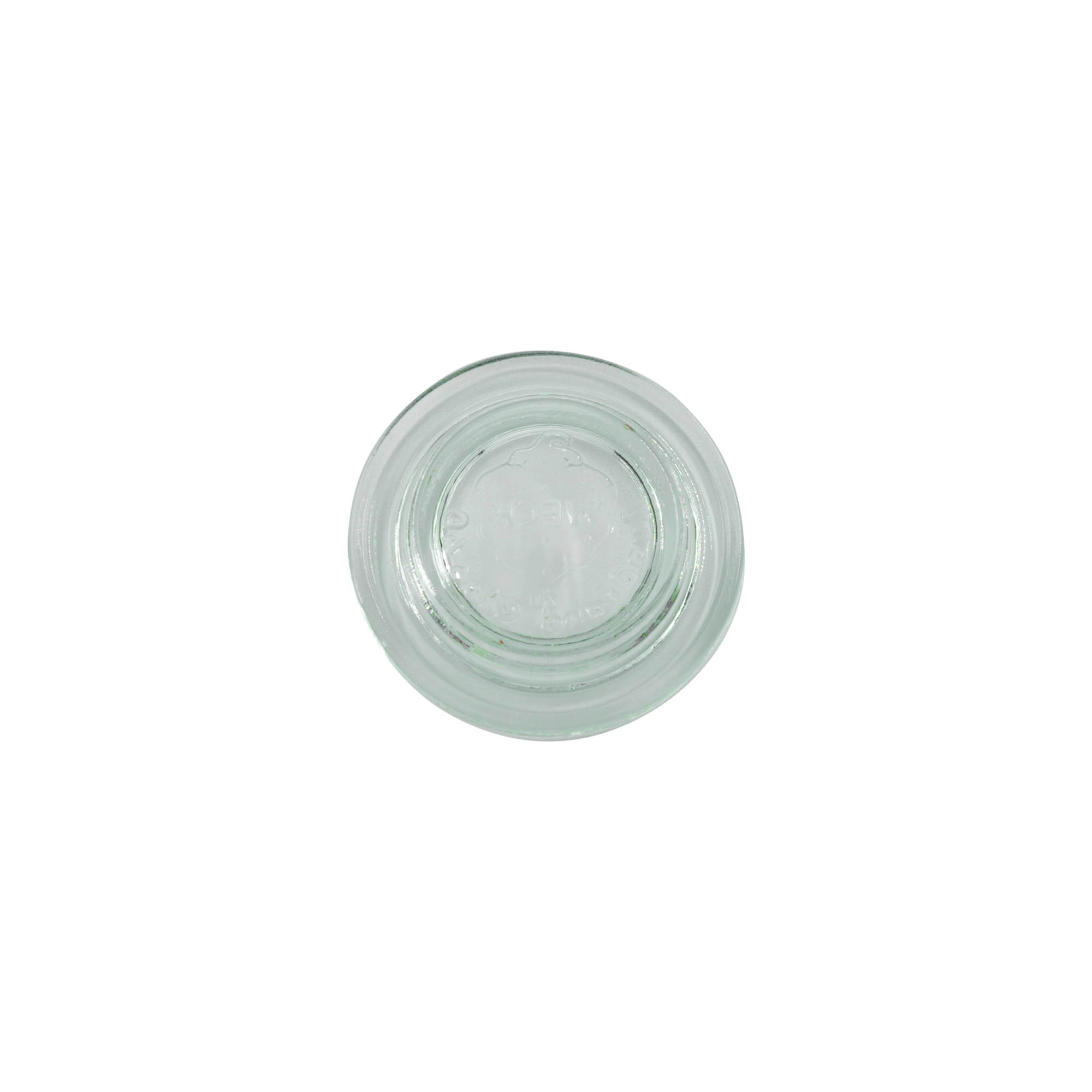 Couvercle en verre WECK à bord rond, pour ouverture : RR40 Couvercle en verre WECK à bord rond, pour ouverture : RR40