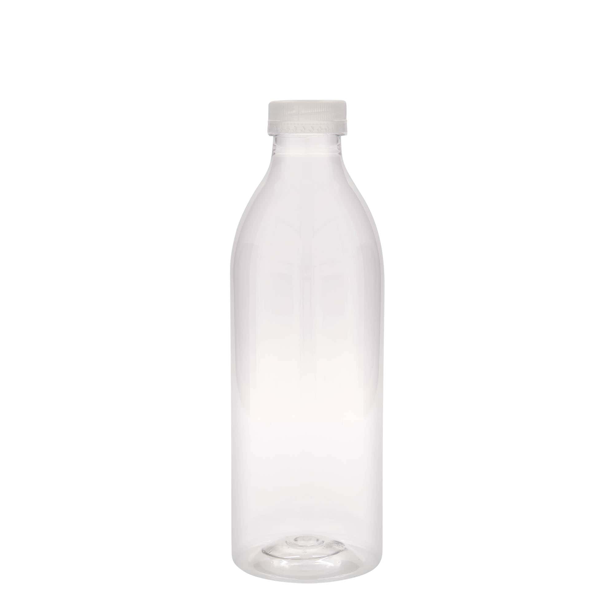 Bouteille en PET standard 1 000 ml , plastique, bouchage: 38 mm