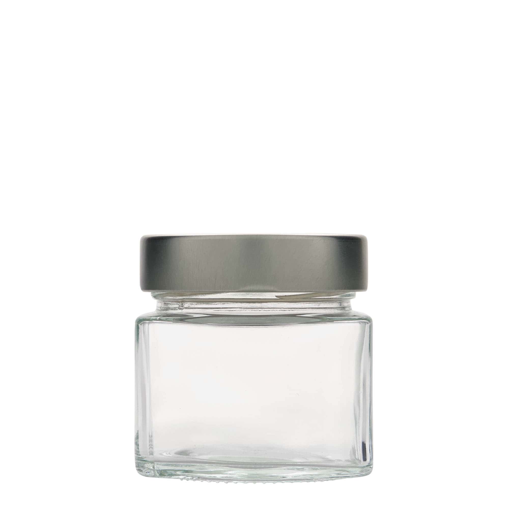 212 ml Verre carré « Kimba », ouverture : Extra-Deep-Twist-Off (EDTO 70)