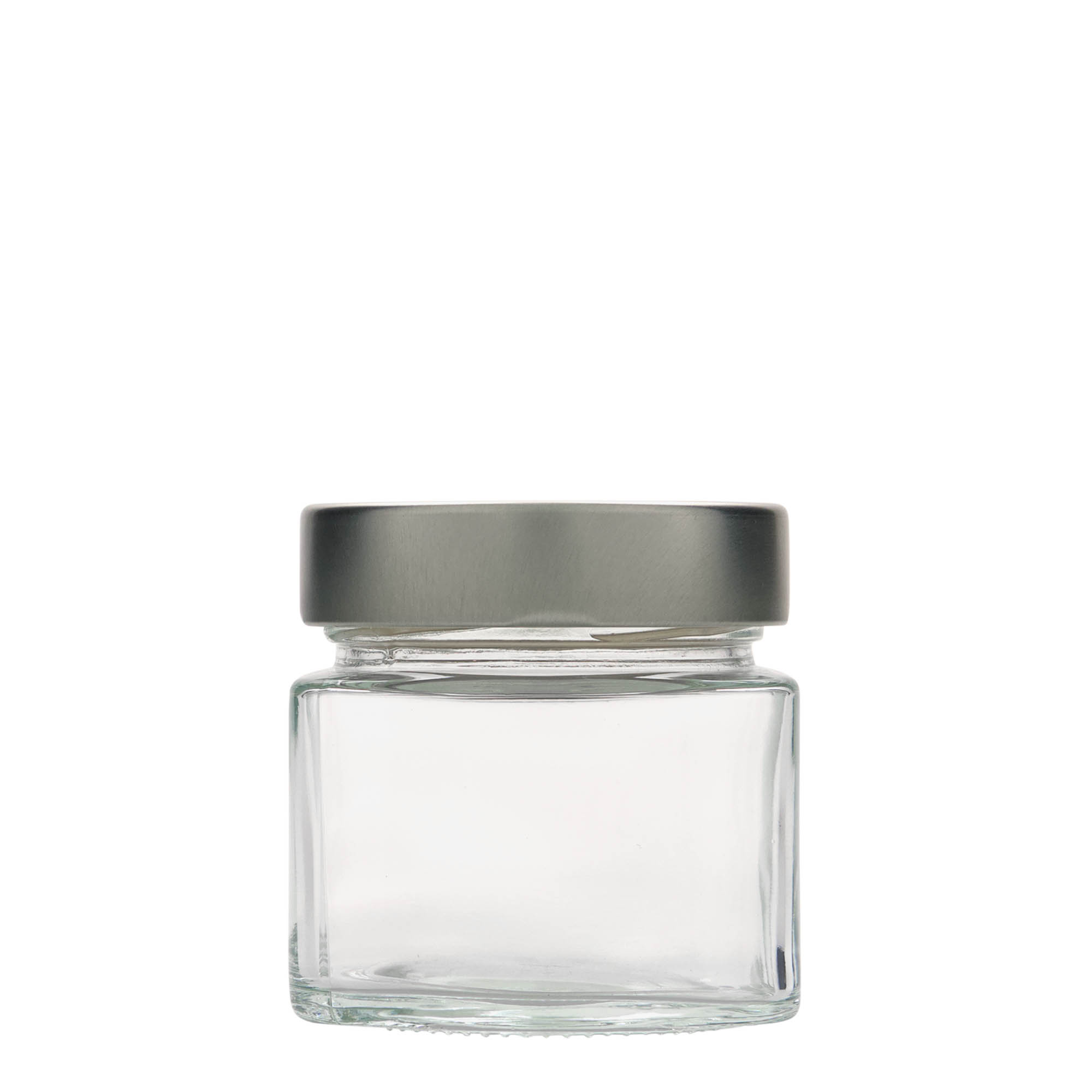 212 ml Verre carré « Kimba », ouverture : Extra-Deep-Twist-Off (EDTO 70)