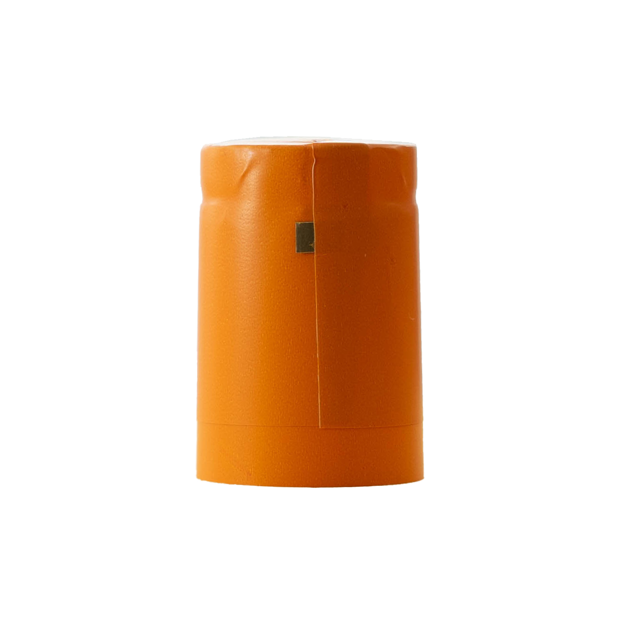 Capsule thermorétractable 32x41, plastique PVC, orange Capsule thermorétractable 32x41, plastique PVC, orange