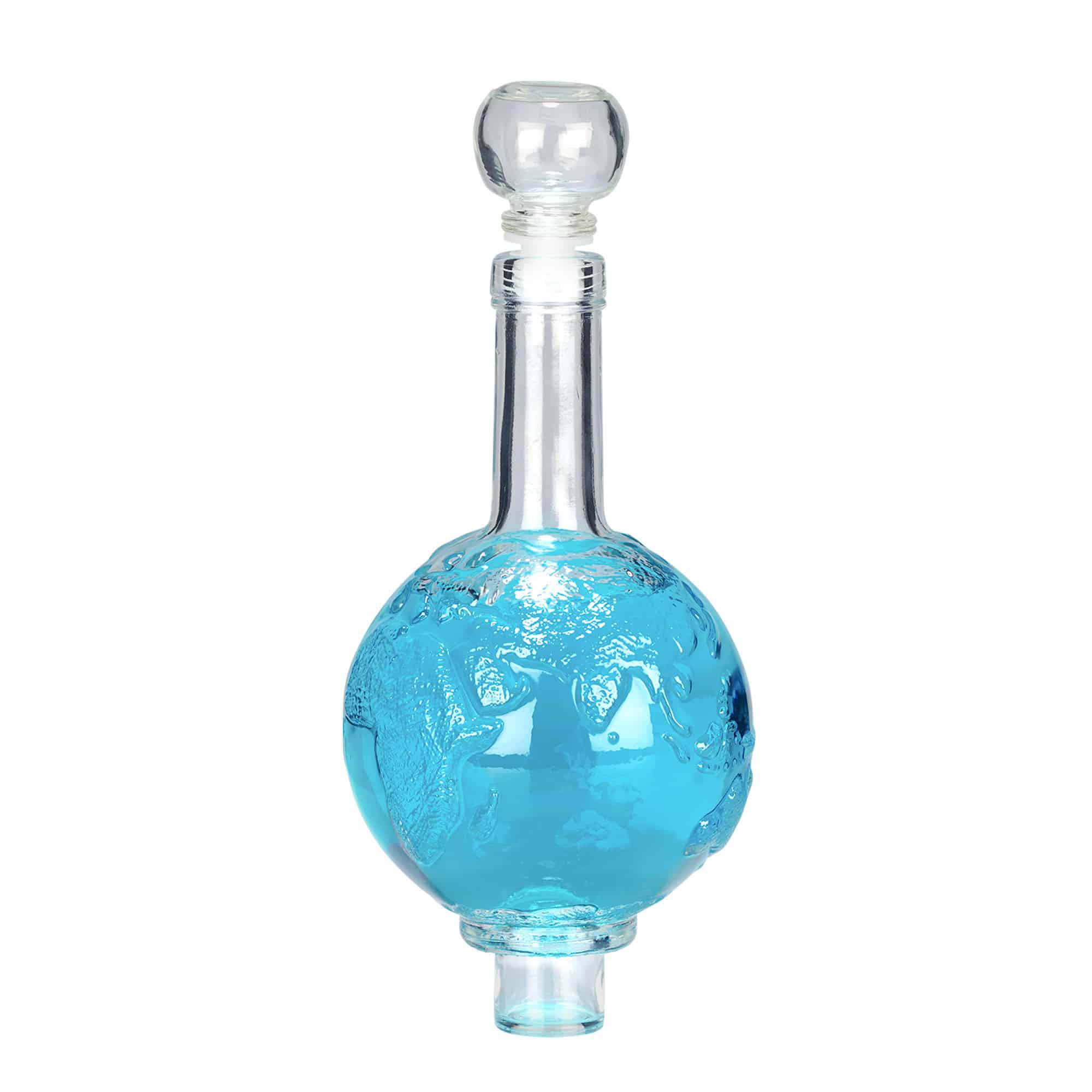 Bouteille en verre 500 ml « Globus », ouverture : bouchon en liège