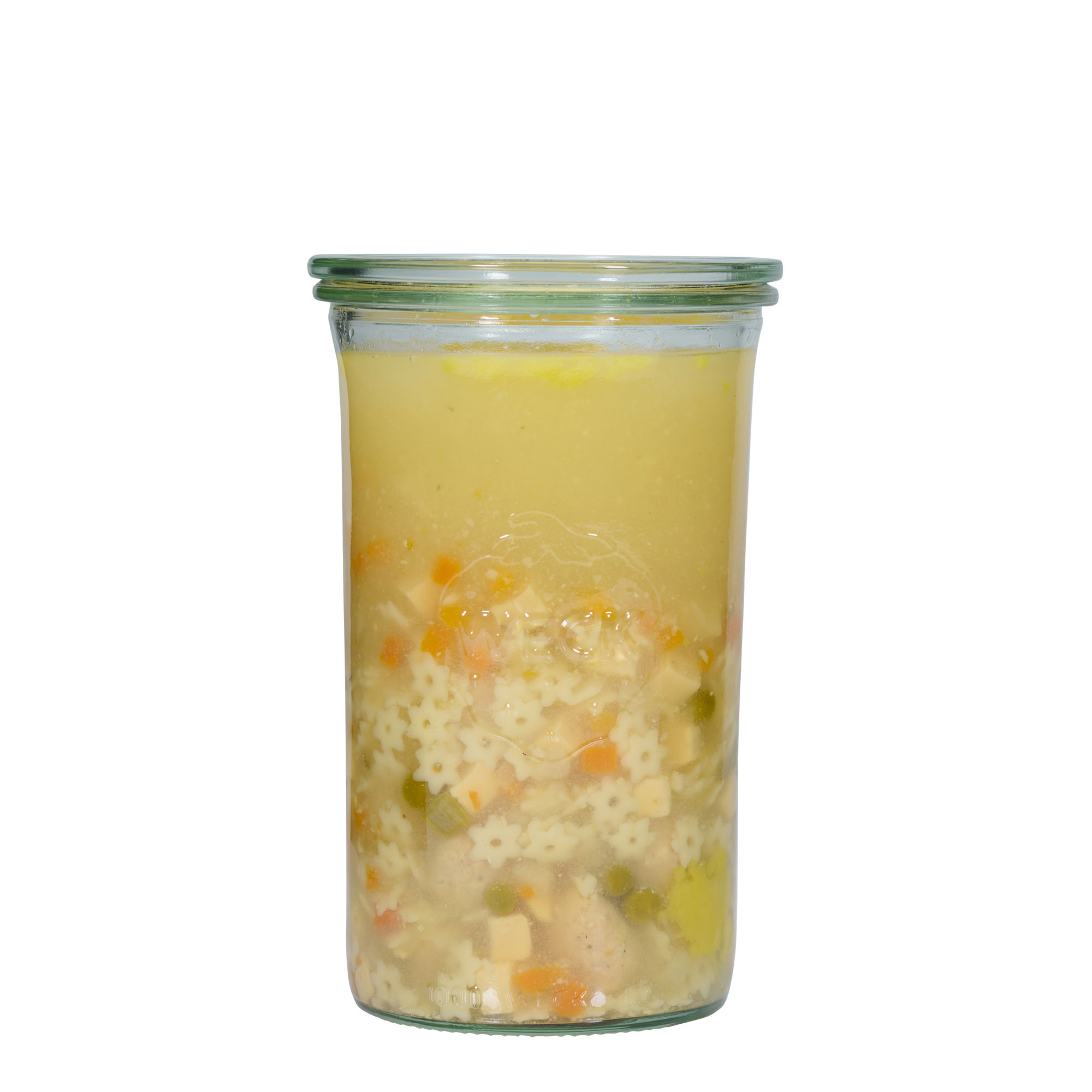 1.000 ml bocal WECK à renversement #, ouverture : bord rond 1.000 ml bocal WECK à renversement #, ouverture : bord rond