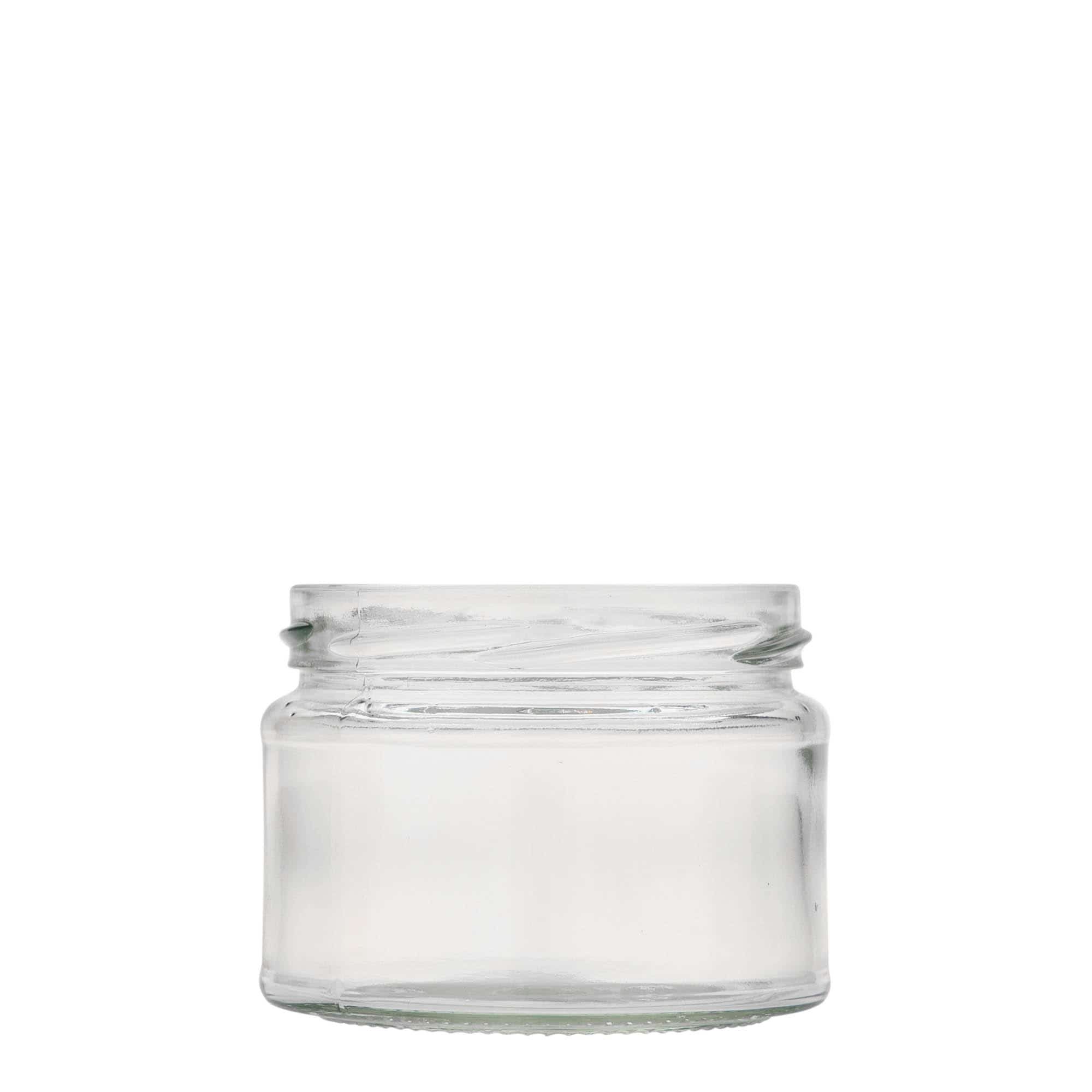 Bocal cylindrique plat 280 ml, bouchage: Twist-Off (TO 82) Bocal cylindrique plat 280 ml, bouchage: Twist-Off (TO 82)
