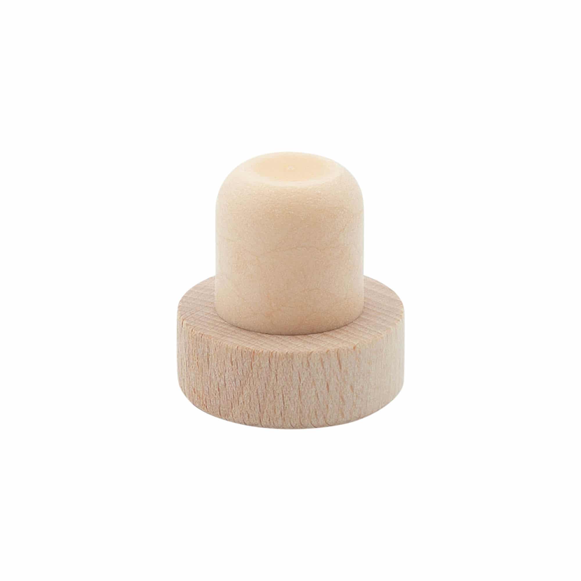 Bouchon à prise 21,5 mm, bois/plastique, pour embouchure : liège