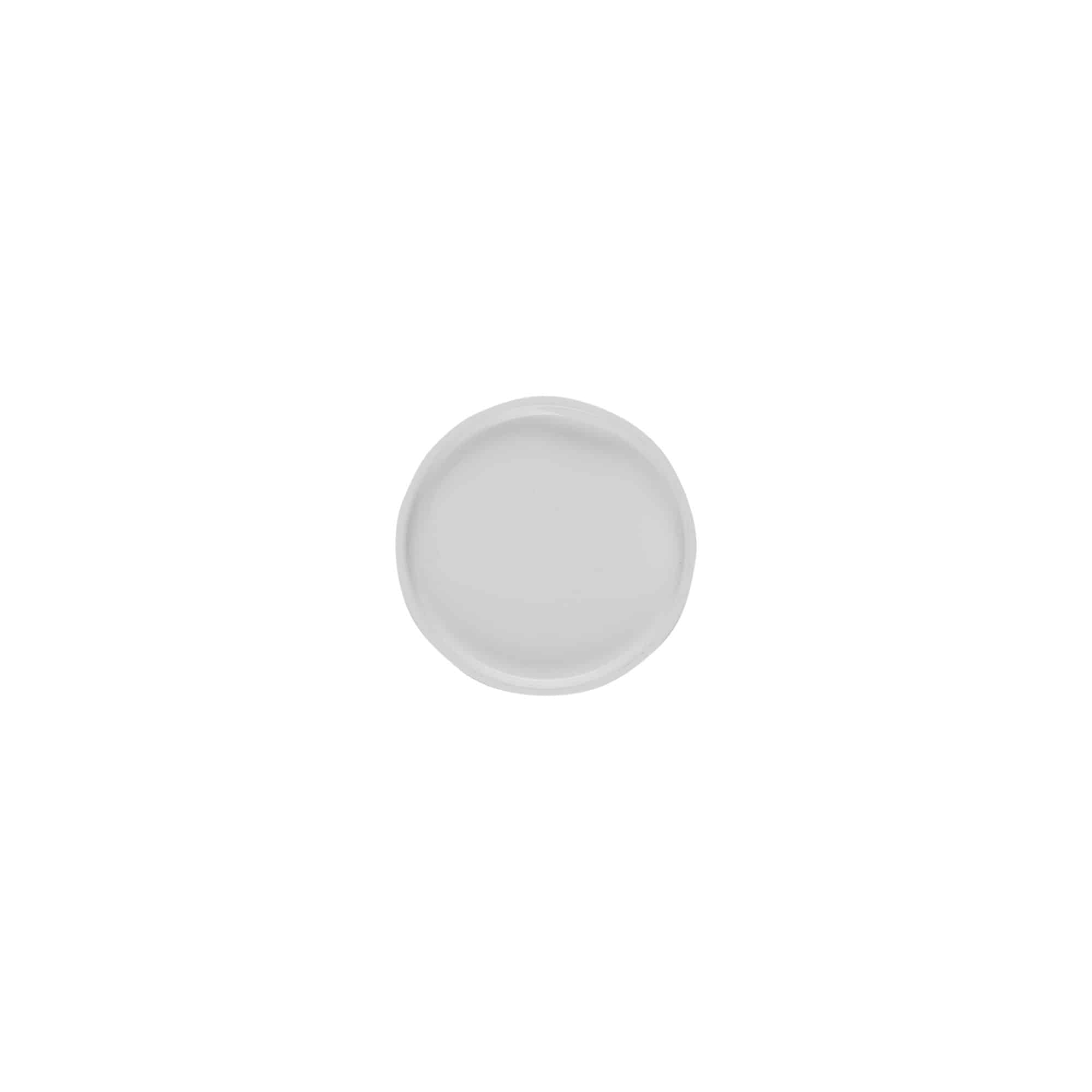 Couvertures pour 50 ml « Magic », plastique PP, blanc