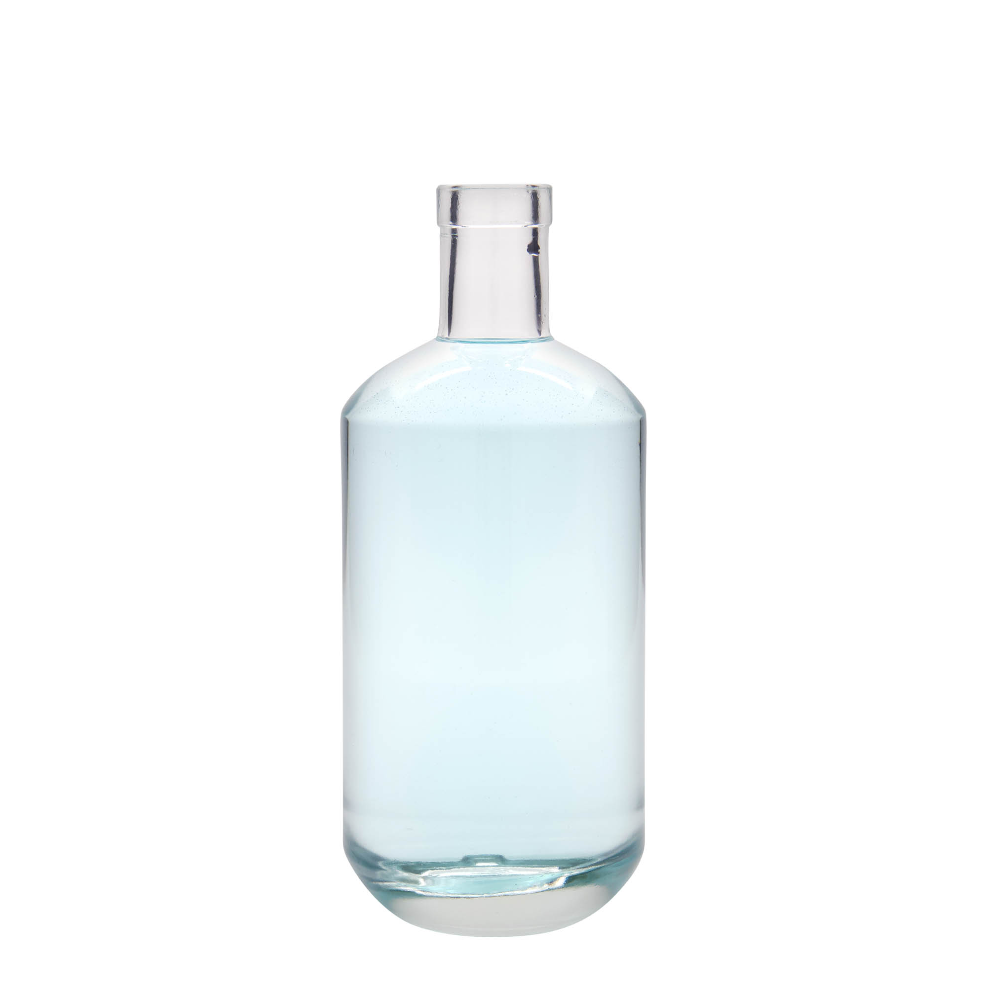 Bouteille en verre 700 ml 'Vienne', ouverture : bouchon en liège Bouteille en verre 700 ml 'Vienne', ouverture : bouchon en liège