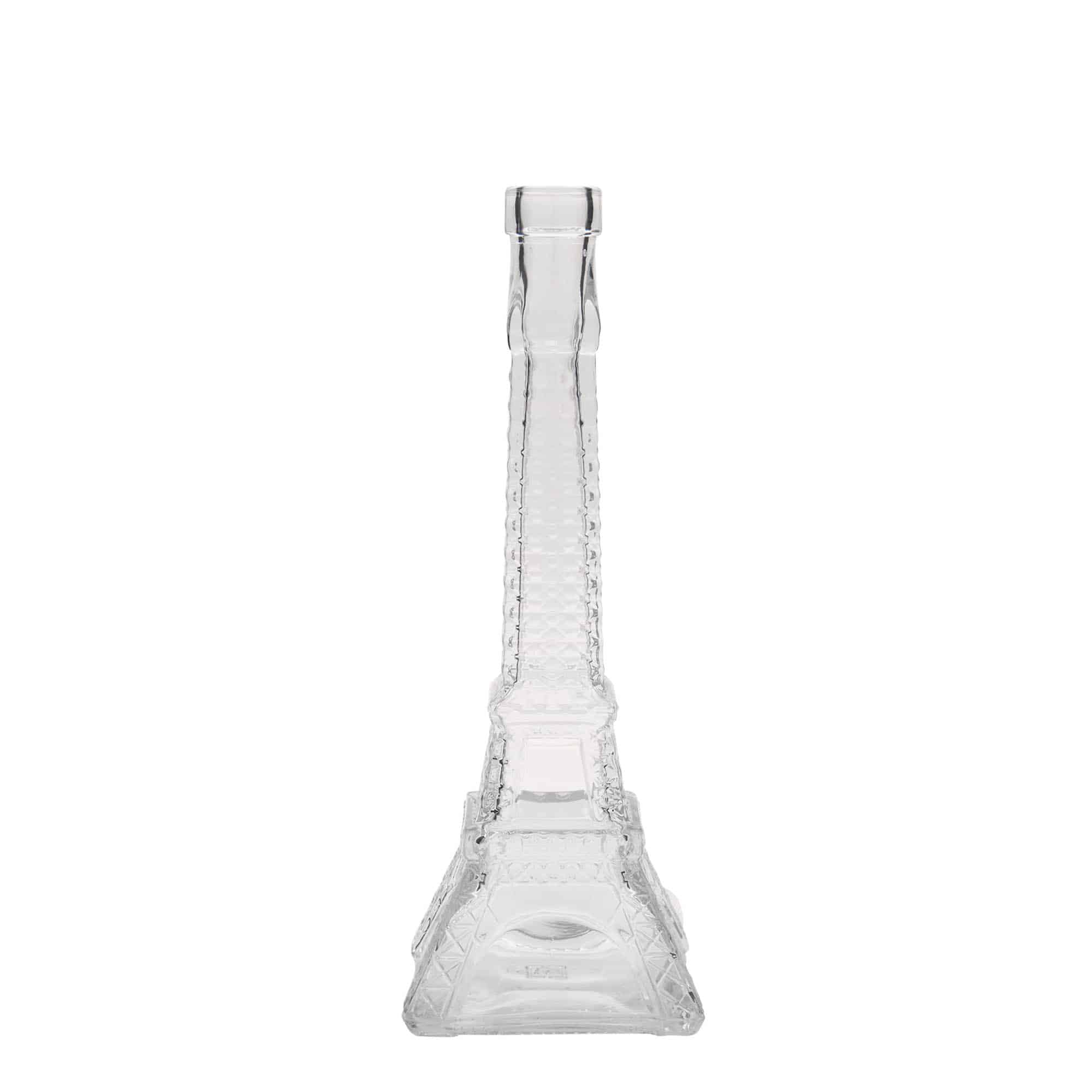 Flacon en verre 200 ml « Tour Eiffel », ouverture : bouchon en liège