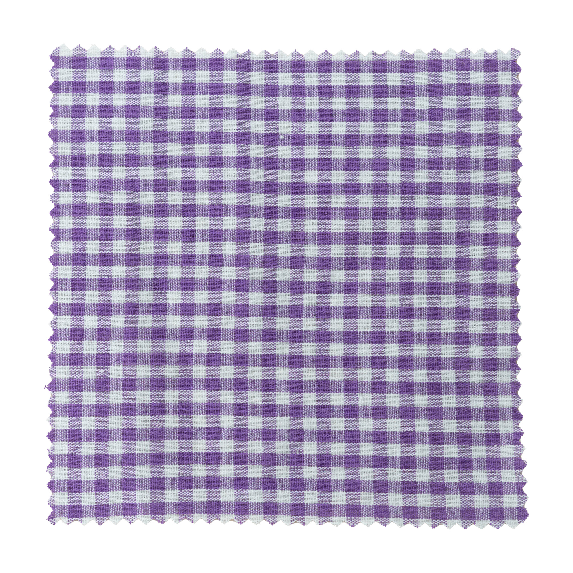 Napperon en tissu à carreaux 15x15, carré, textile, lilas, ouverture : TO58-TO82