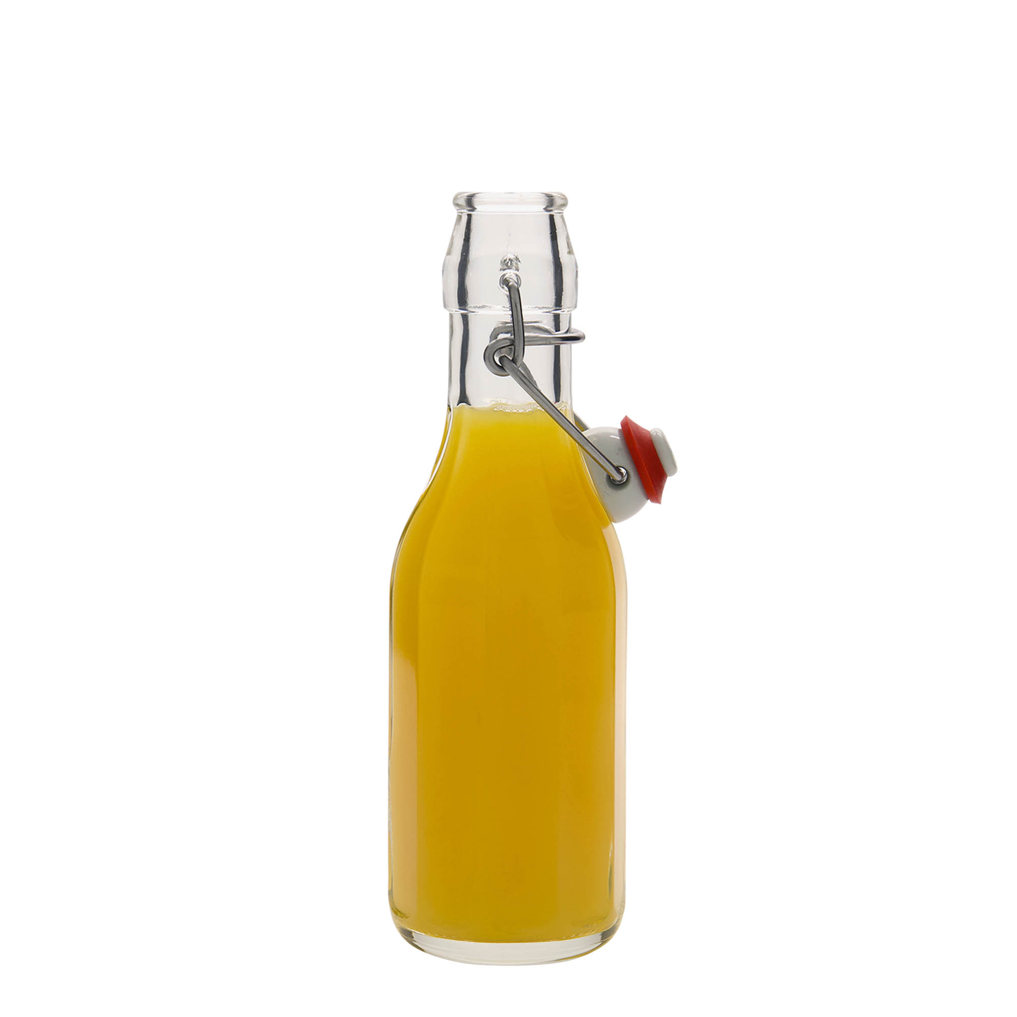 Bouteille en verre 250 ml 'Bravo', décagonale, ouverture : fermeture à bascule Bouteille en verre 250 ml 'Bravo', décagonale, ouverture : fermeture à bascule