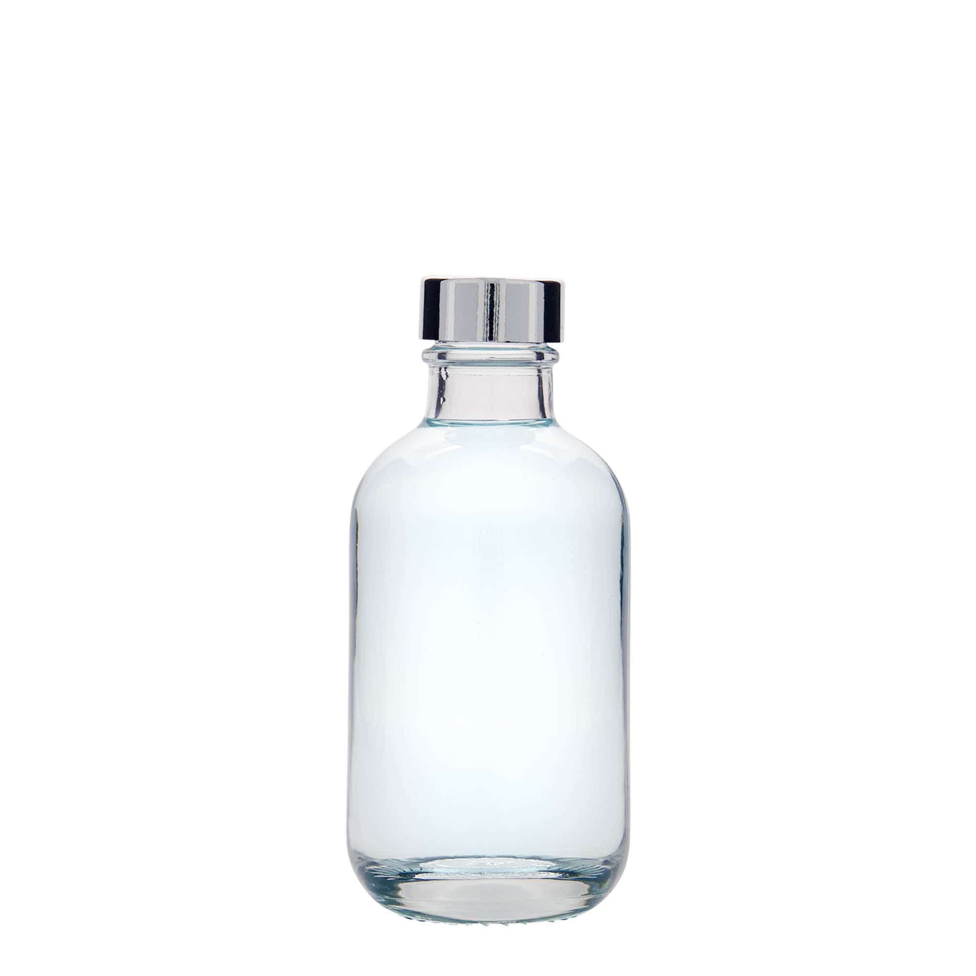 Flacon en verre de 200 ml « Lotto », ouverture : GPI 28