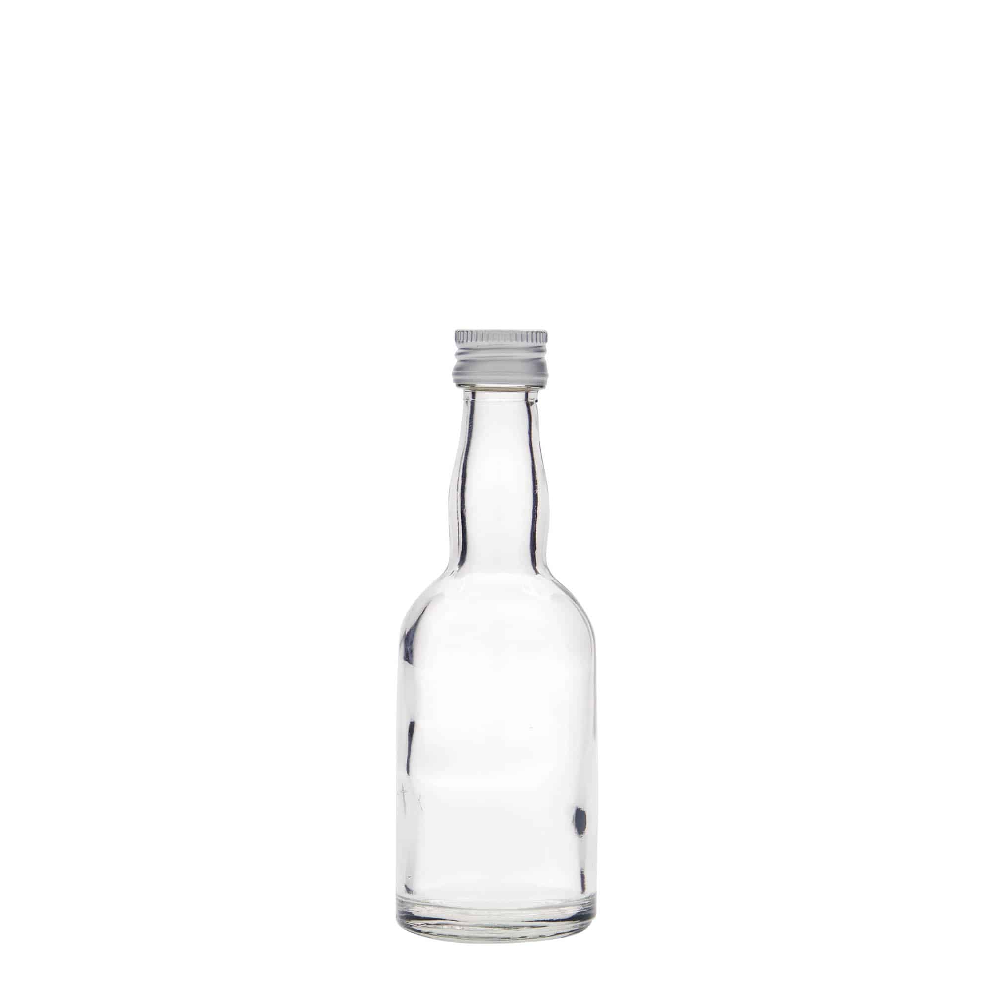 Flacon en verre 50 ml « Proba », ouverture : PP 18