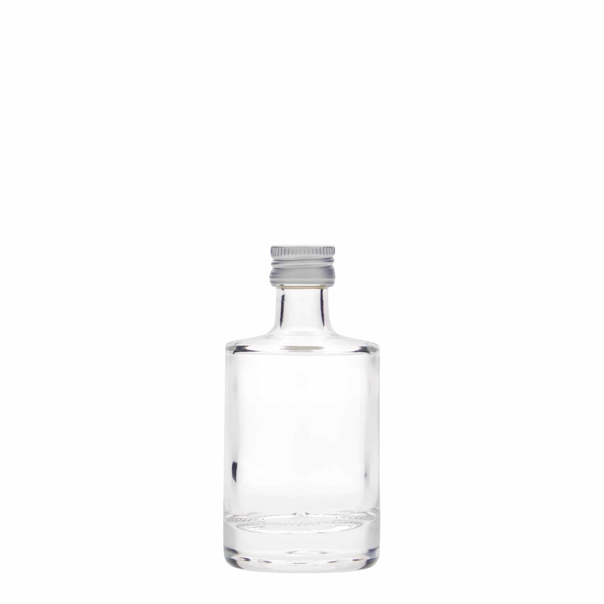 Flacon en verre 50 ml 'Aventura', ouverture : PP 18
