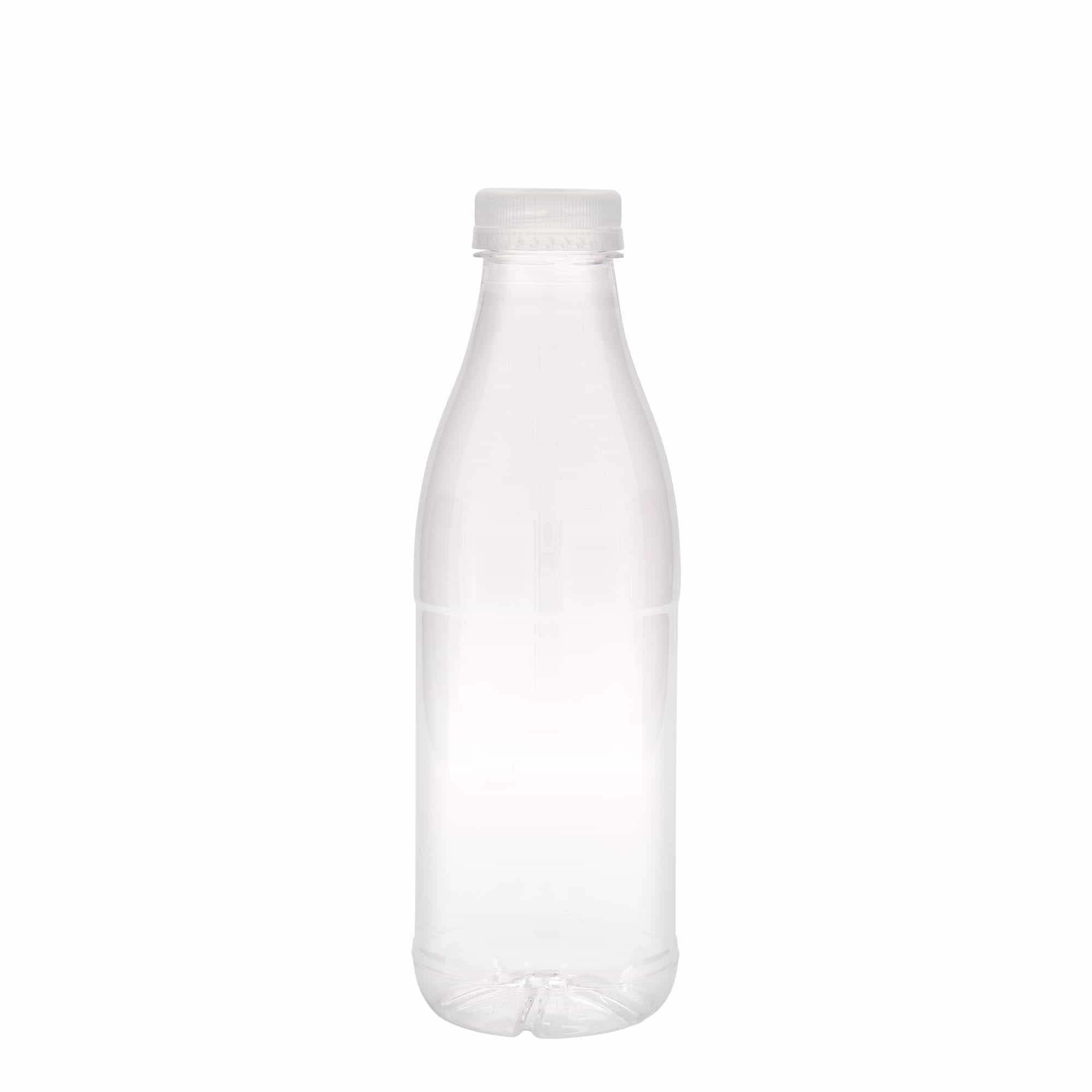 Bouteille PET 750 ml « Milk and Juice », plastique, ouverture : 38 mm