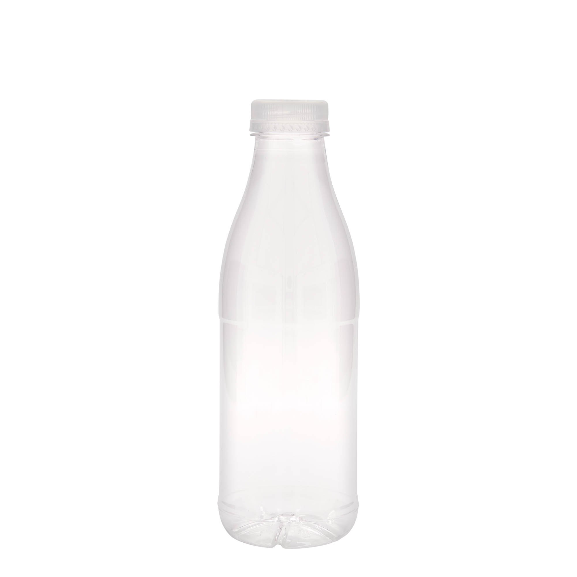 Bouteille PET 750 ml « Milk and Juice », plastique, ouverture : 38 mm
