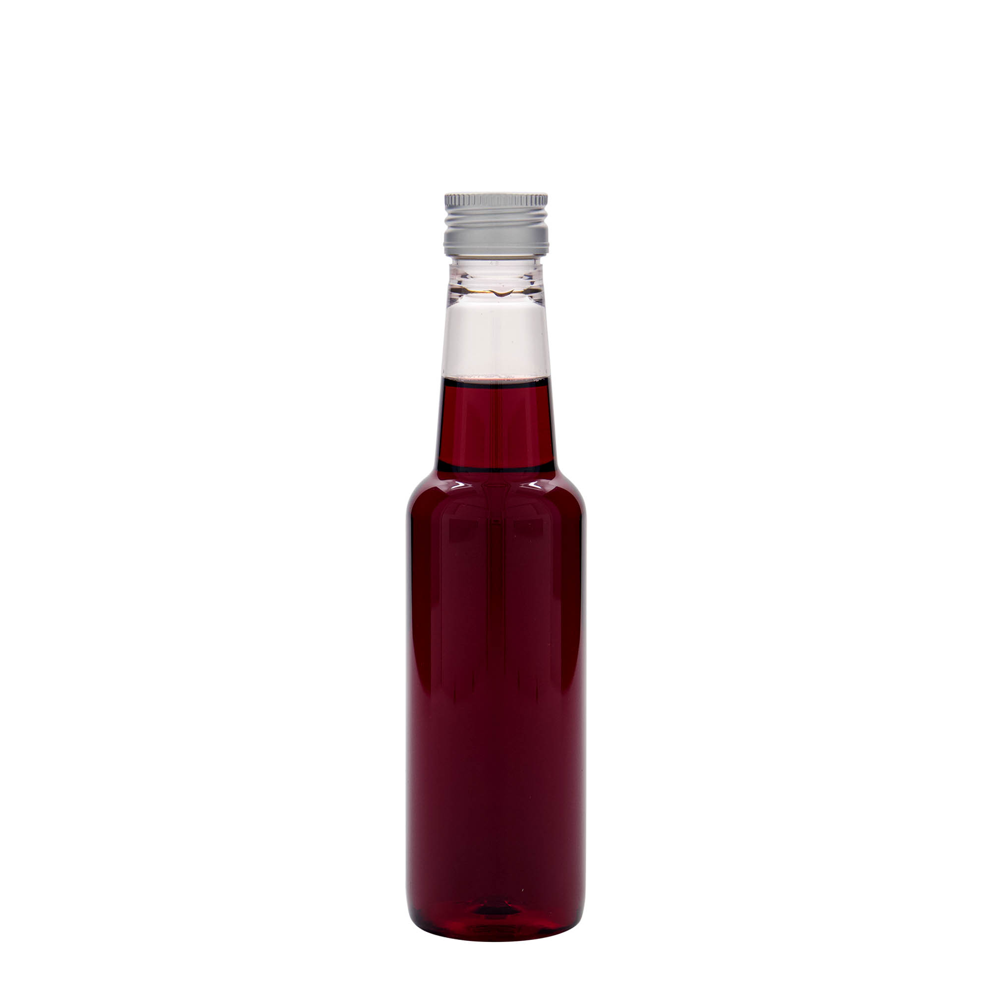 Bouteille PET 250 ml « Vin », plastique, ouverture : PP 28