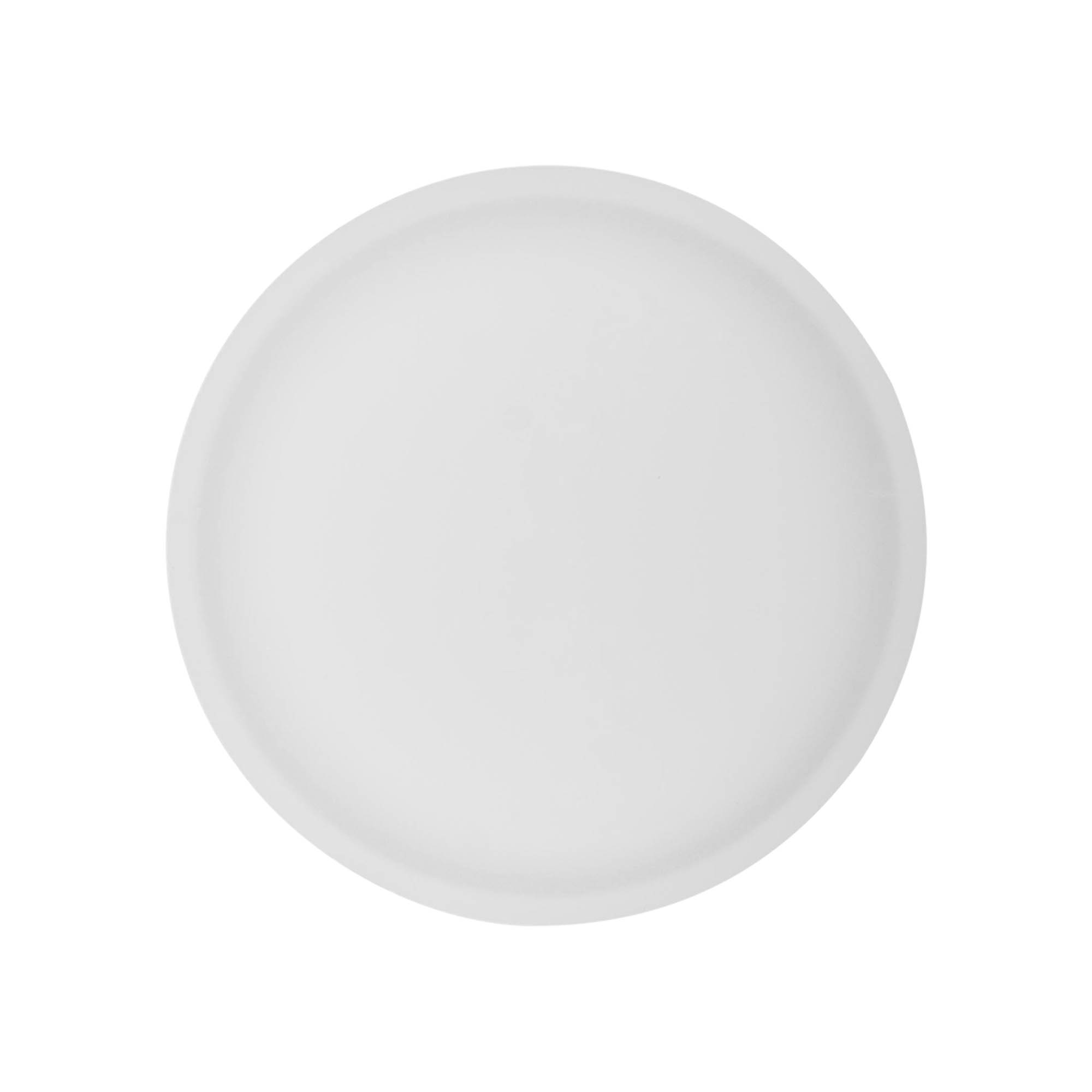 Bouchon à vis 'Clear/Platin Edition', plastique PP, blanc, pour ouverture : 53/2P