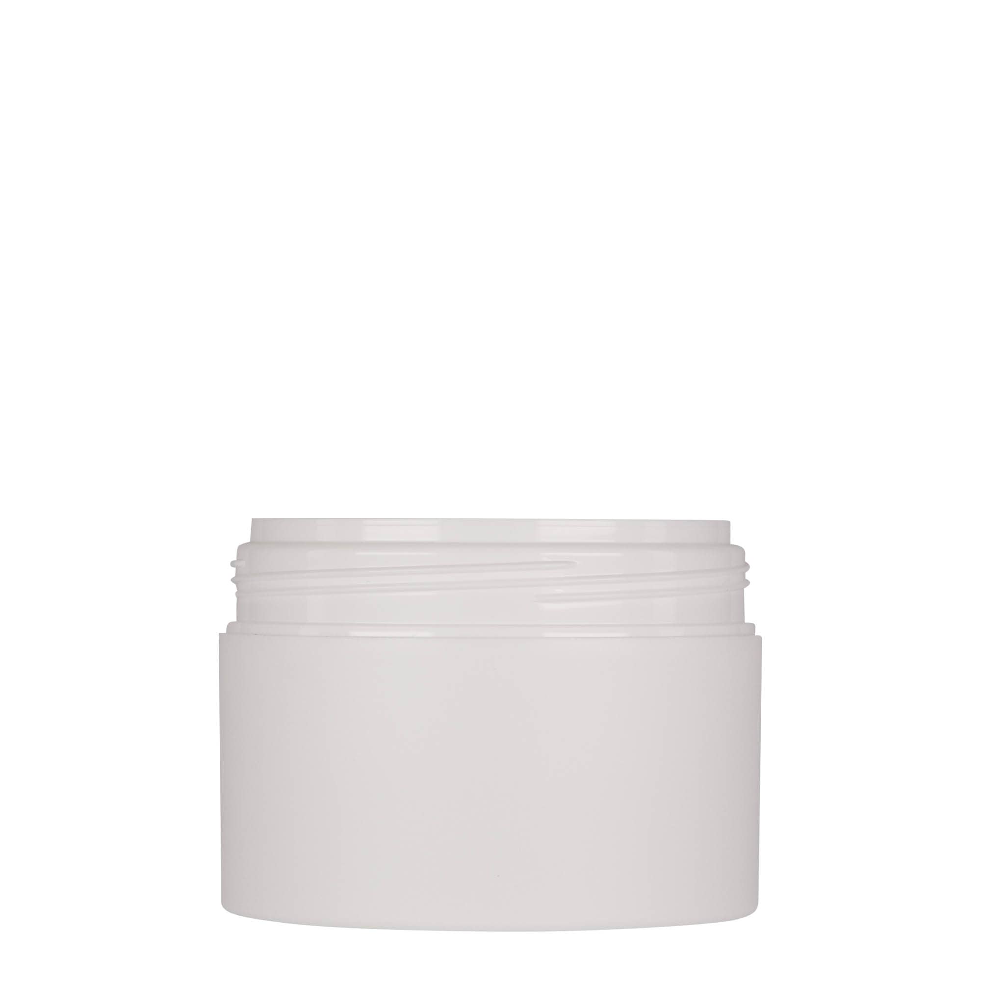 200 ml boîte en plastique 'Antonella', PP, blanc, ouverture : bouchon à vis