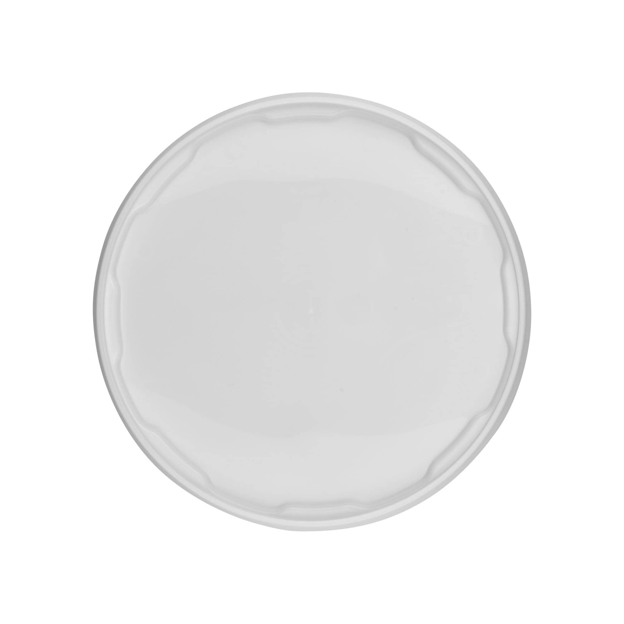 Couvercle pour seau de 10 l, plastique PP, blanc