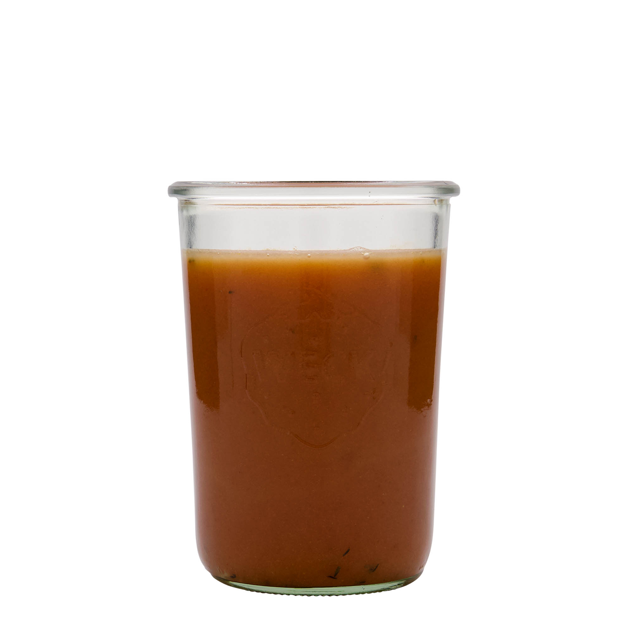 850 ml bocal WECK à renversement, ouverture : bord rond 850 ml bocal WECK à renversement, ouverture : bord rond