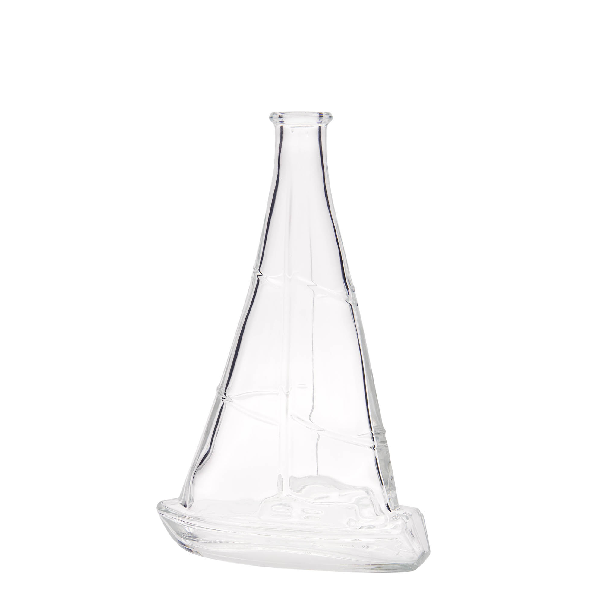 Bouteille en verre 350 ml « Voilier », ouverture : bouchon en liège
