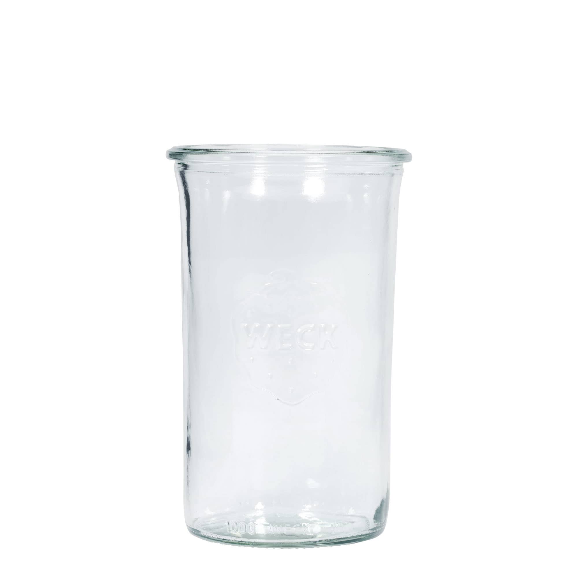 1.000 ml bocal WECK à renversement #, ouverture : bord rond
