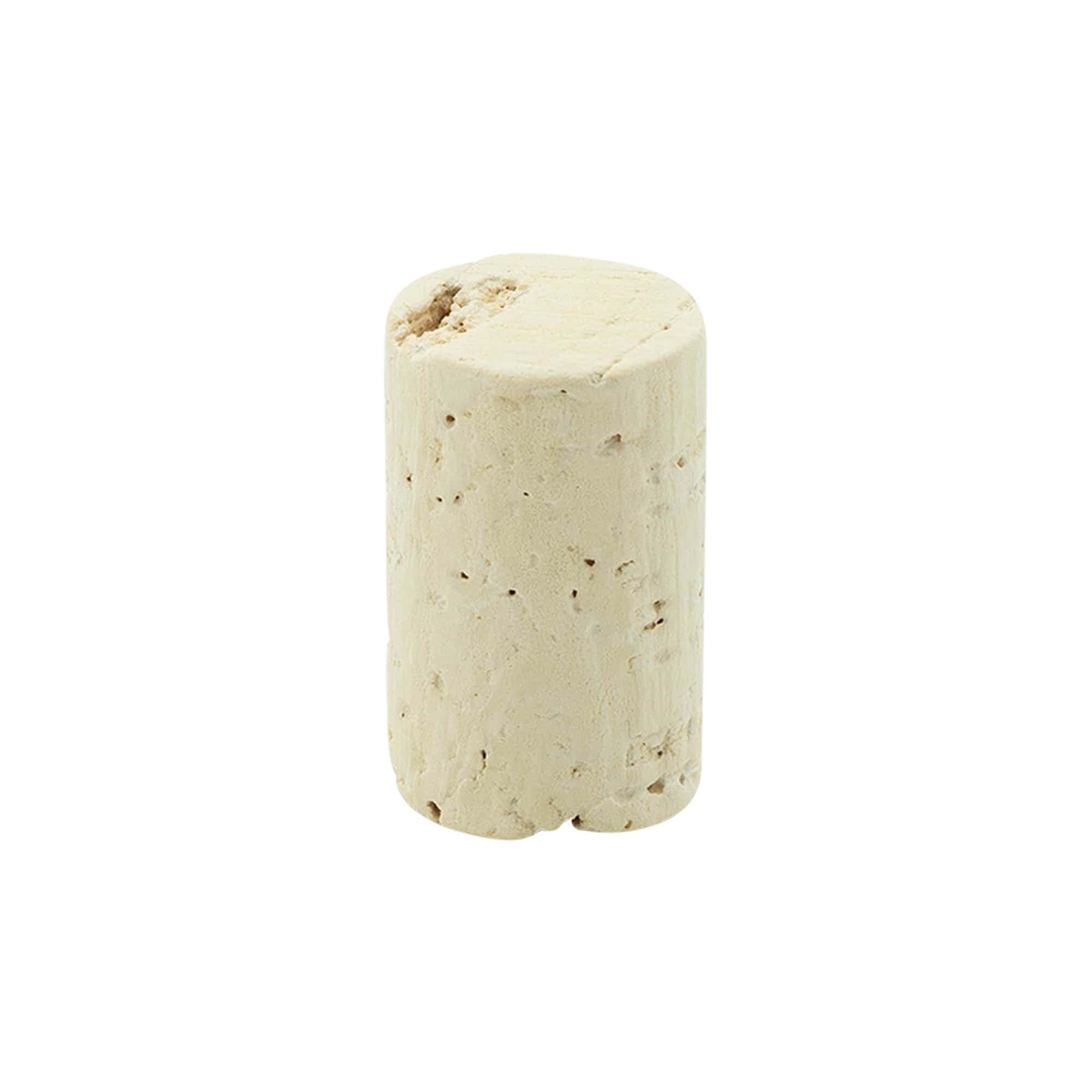 Bouchons de vin 24 mm, liège naturel, beige, pour ouverture : liège
