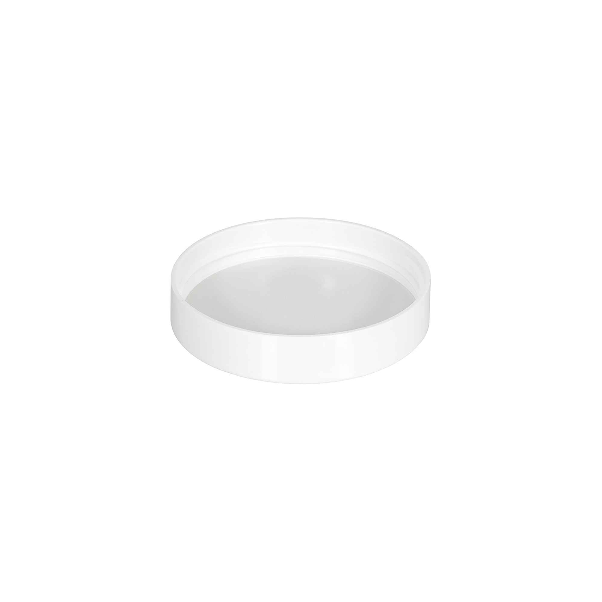 Bouchon à vis pour 120 ml 'Brown Line', PP, blanc Bouchon à vis pour 120 ml 'Brown Line', PP, blanc