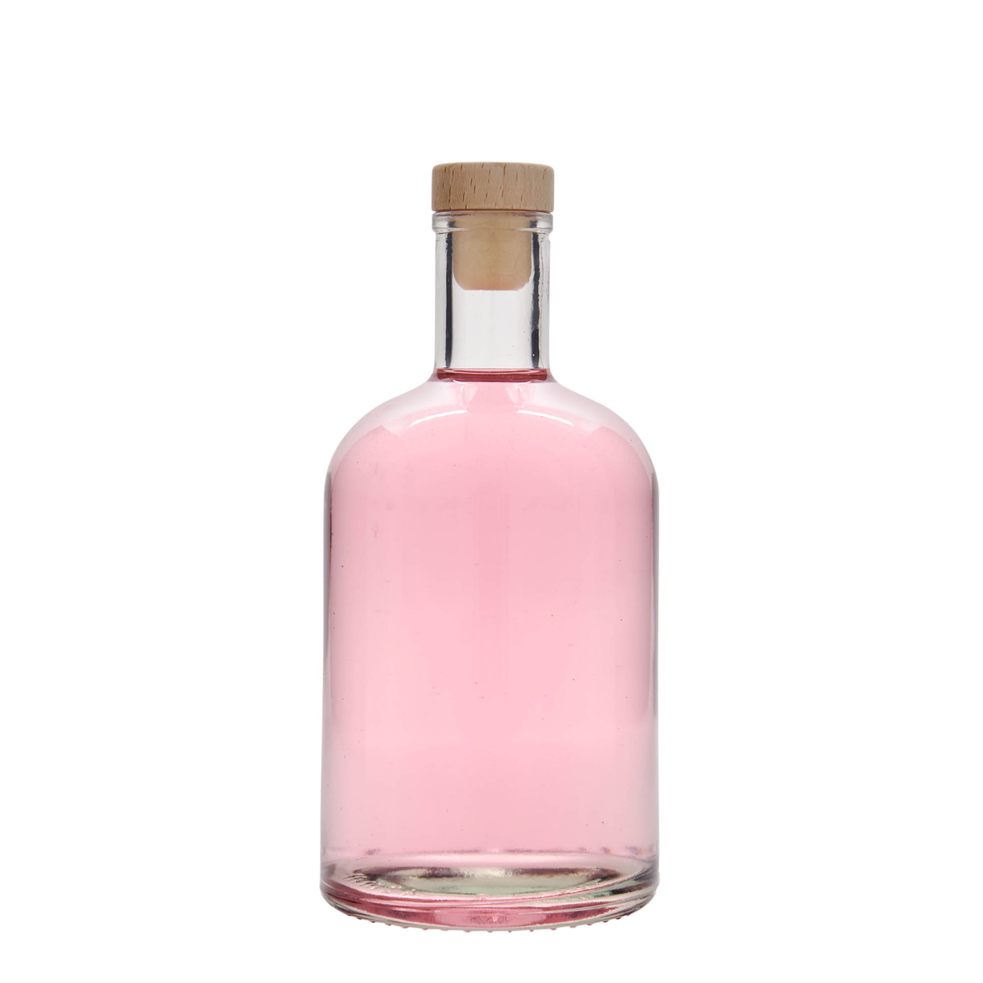 Bouteille en verre 700 ml 'Gerardino', ouverture : bouchon en liège Bouteille en verre 700 ml 'Gerardino', ouverture : bouchon en liège