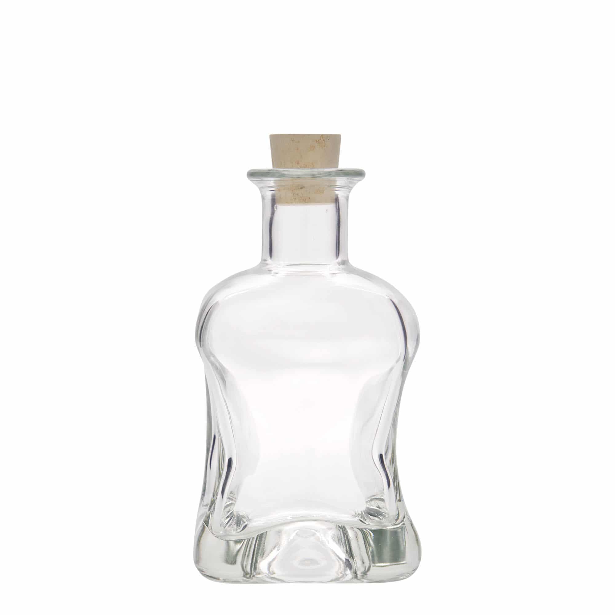 Bouteille en verre 350 ml 'Dublin', carrée, bouchage: bouchon